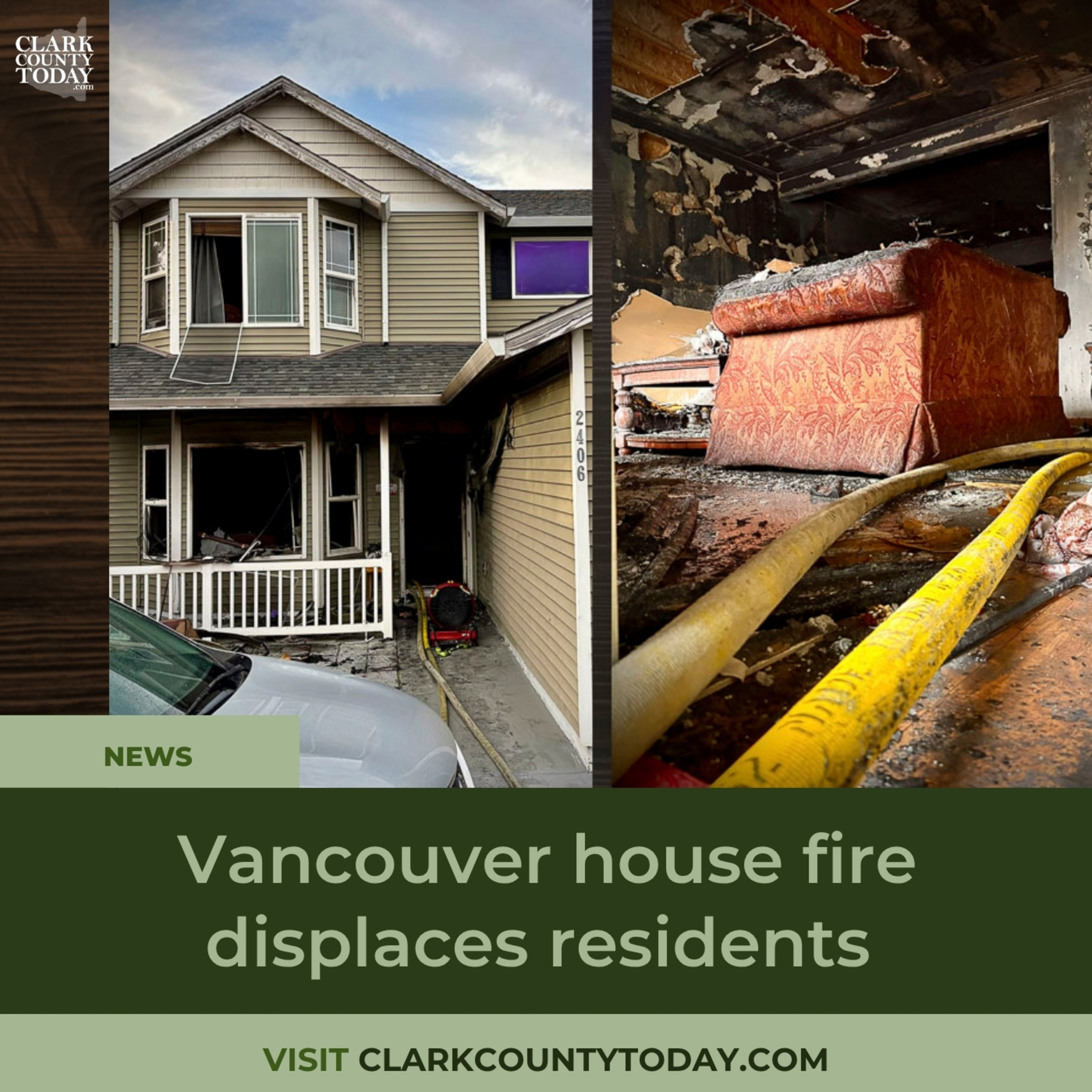Five residents lose home to Vancouver blaze contained by crews