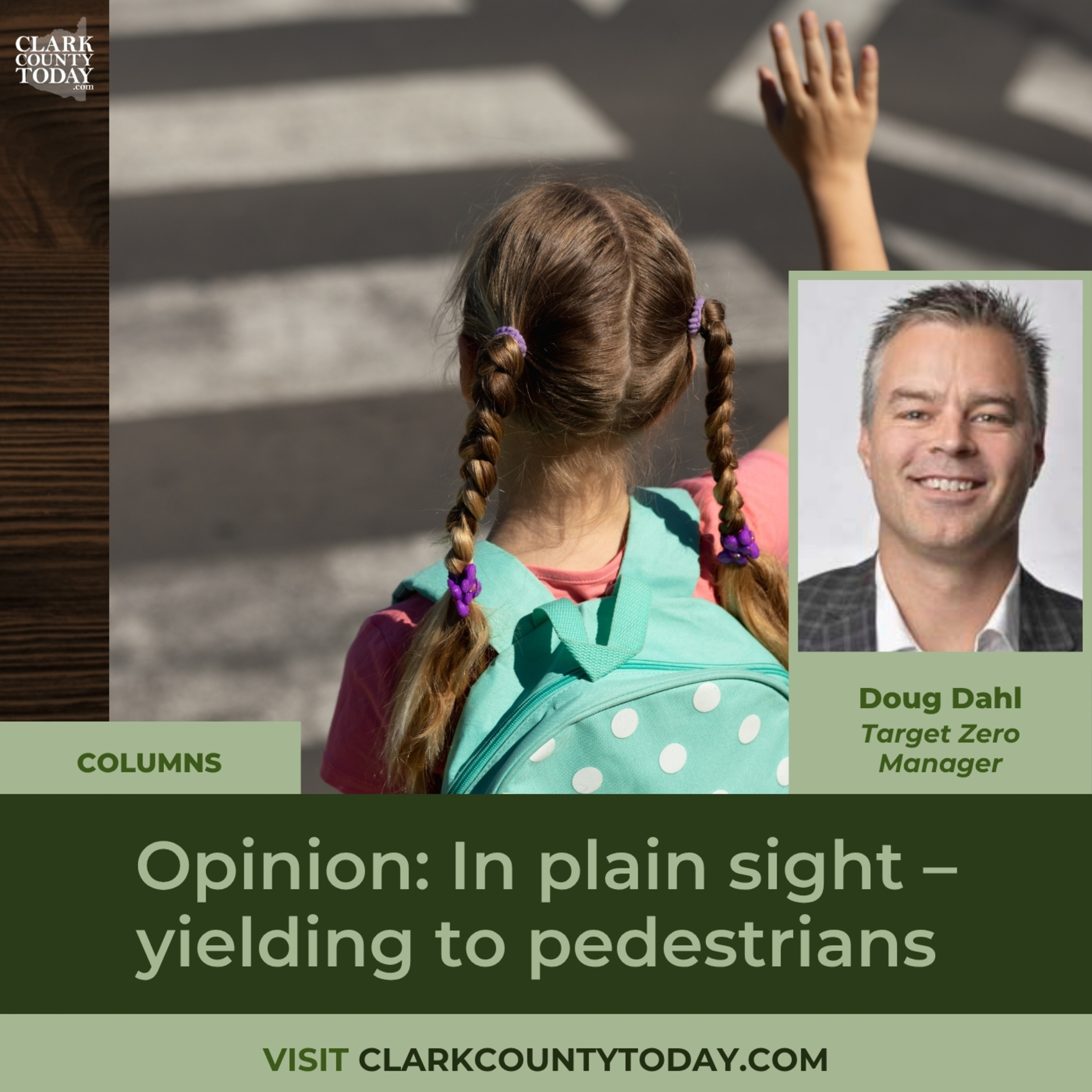 Drivers miss pedestrians—Doug Dahl on intersection awareness