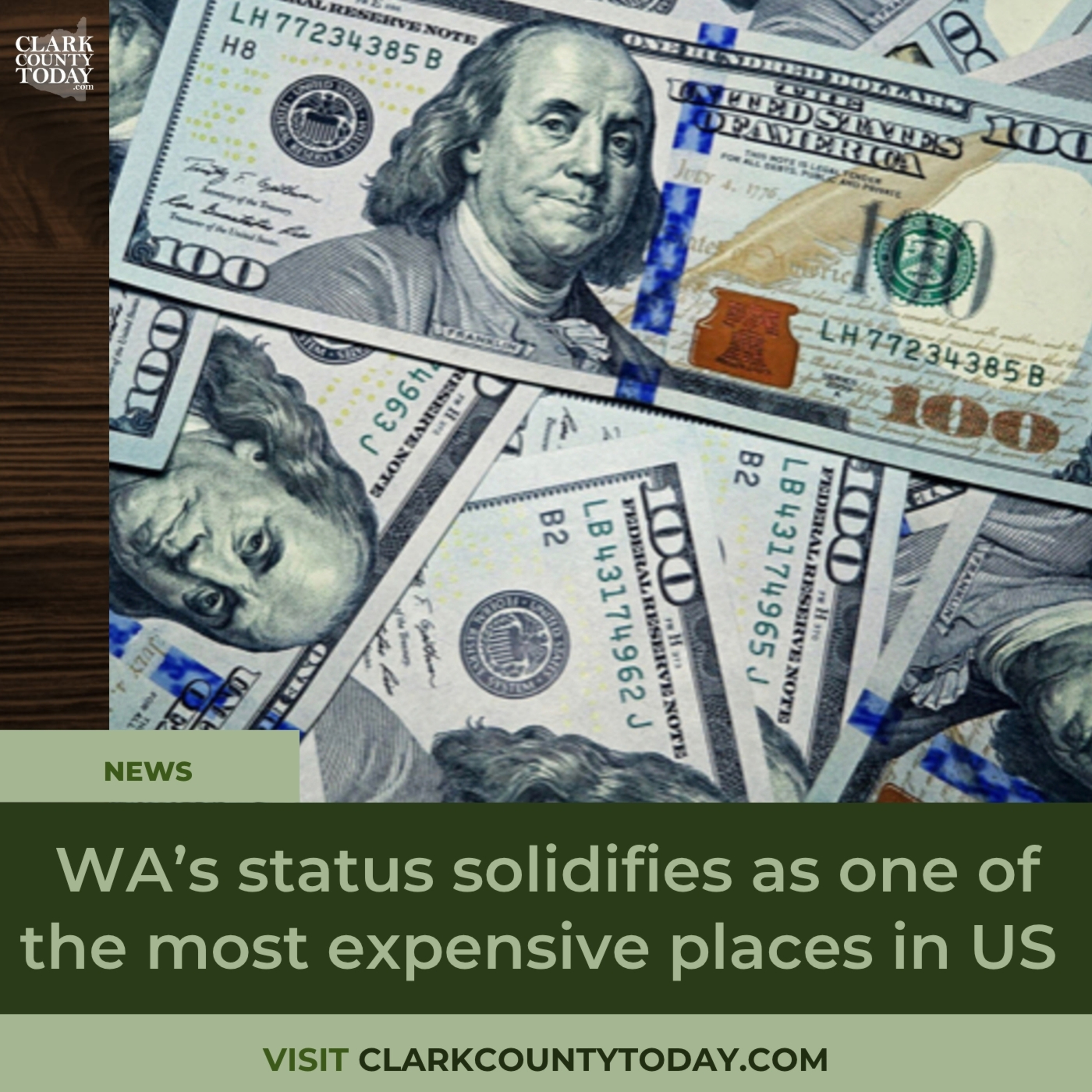 Washington’s Climbing Cost of Living: Statewide Impact and New Data