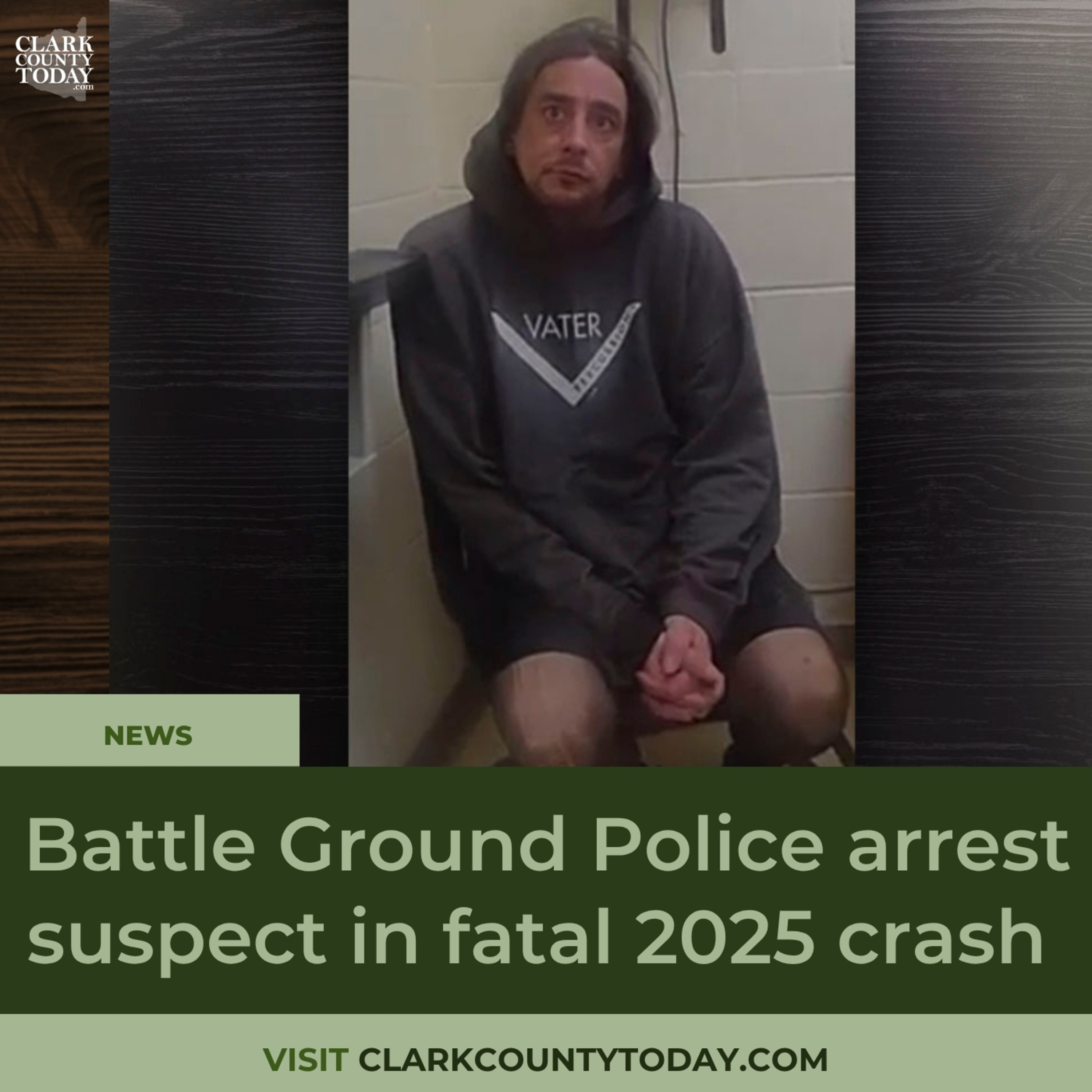 Blood analysis leads to arrest in 2025 Battle Ground fatal crash