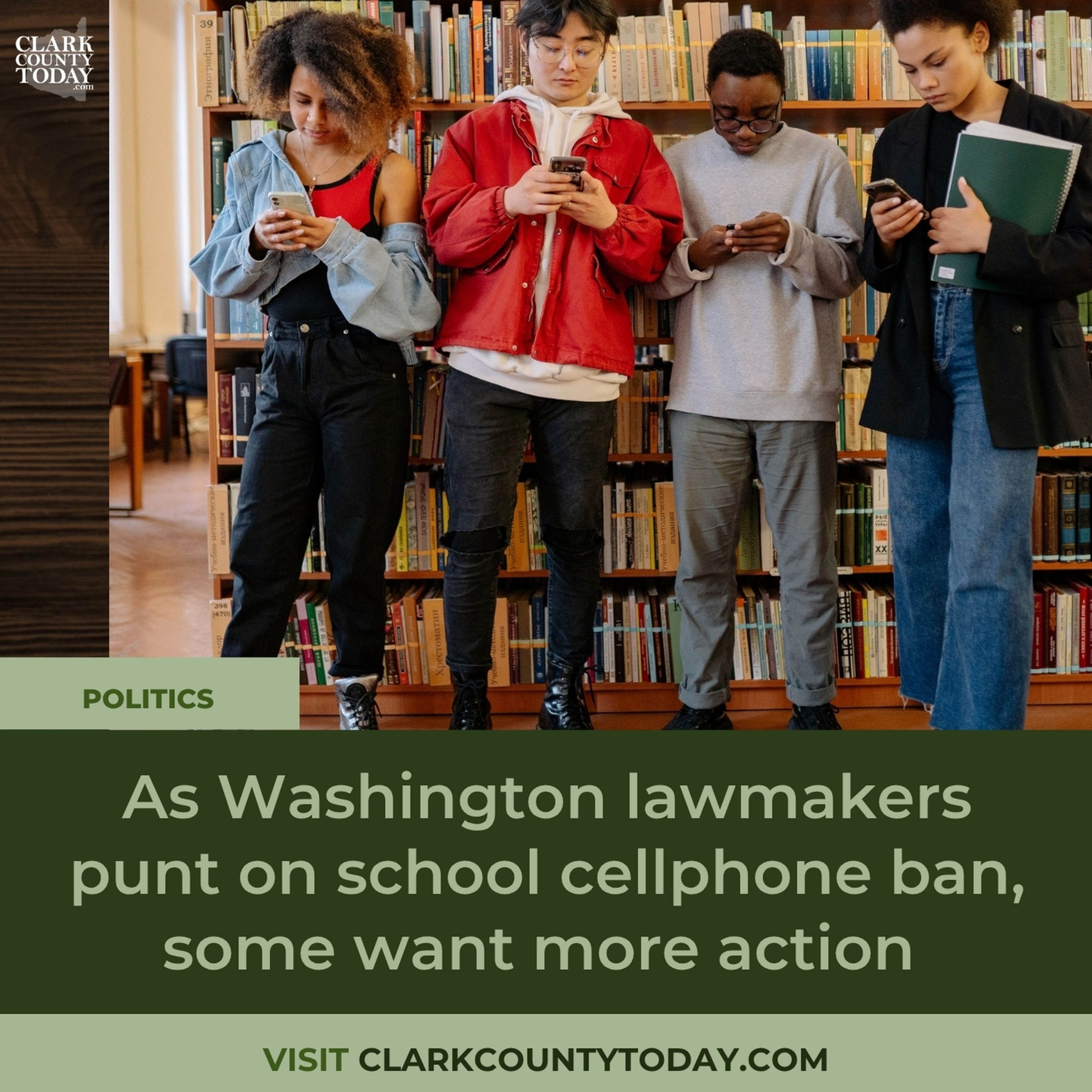 Washington studies phone limits in schools as advocates push for ban