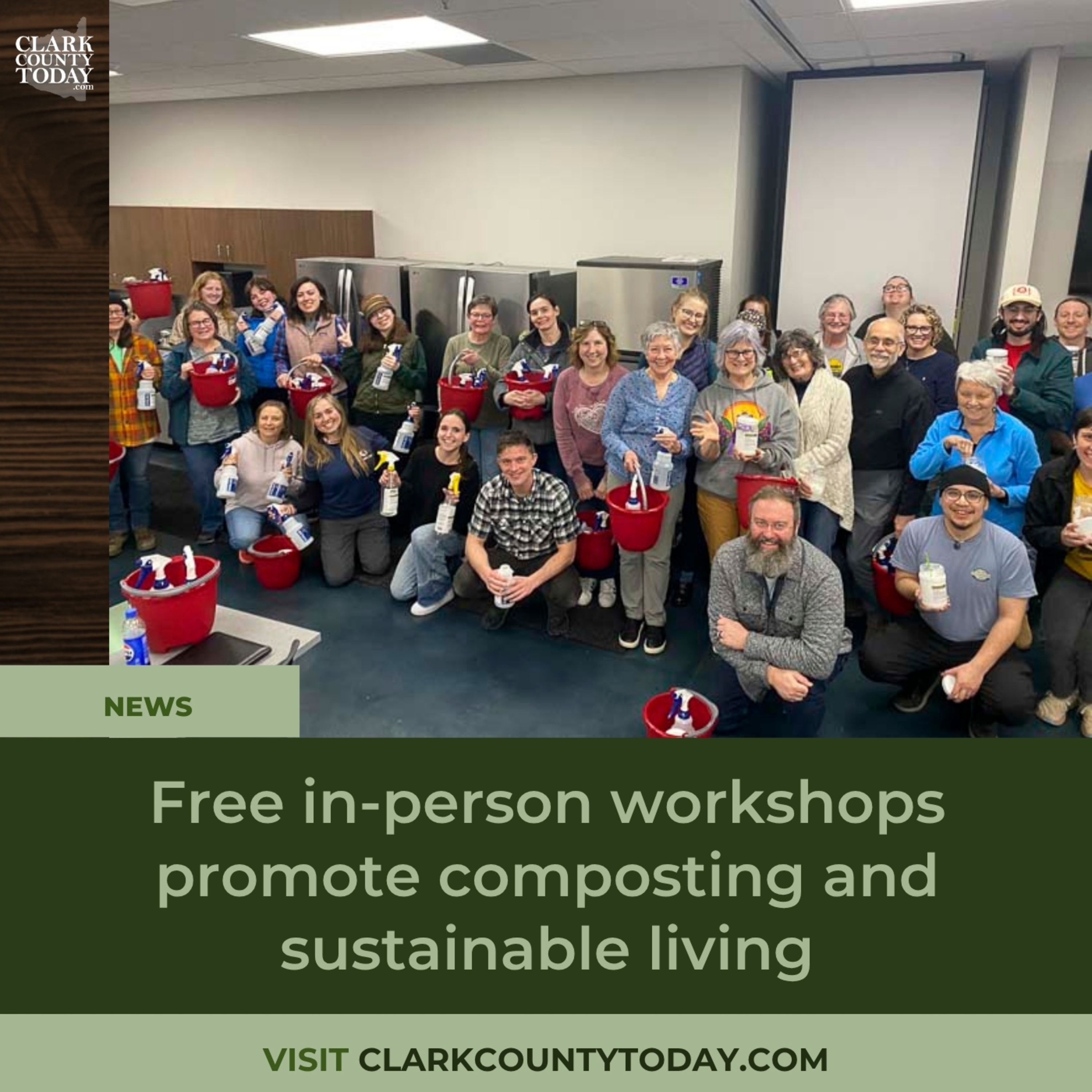 Clark County Offers Free Composting and Green Living Workshops