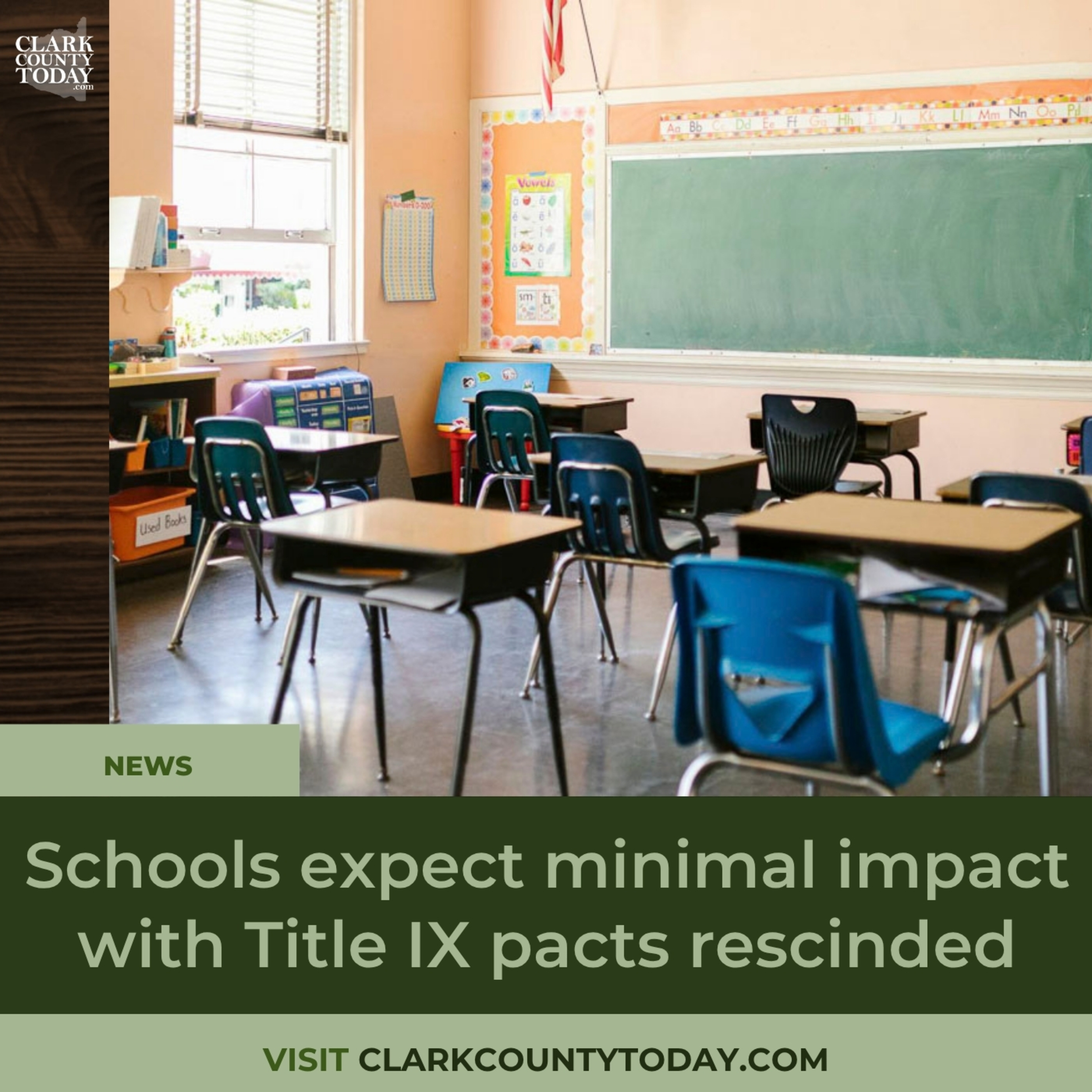 Title IX Agreements Rescinded at Six School Districts