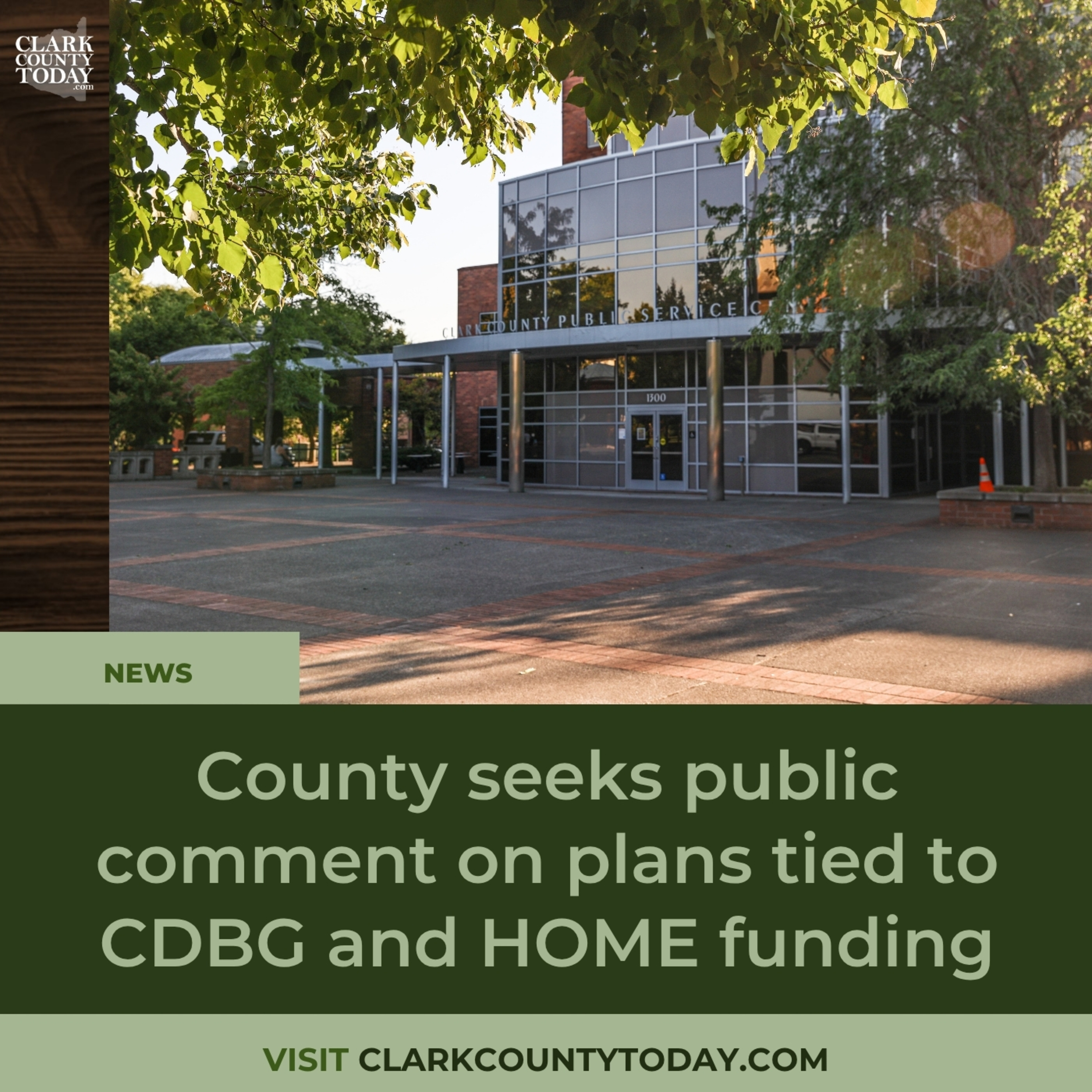Clark County seeks input on $2.4M federal funding plan