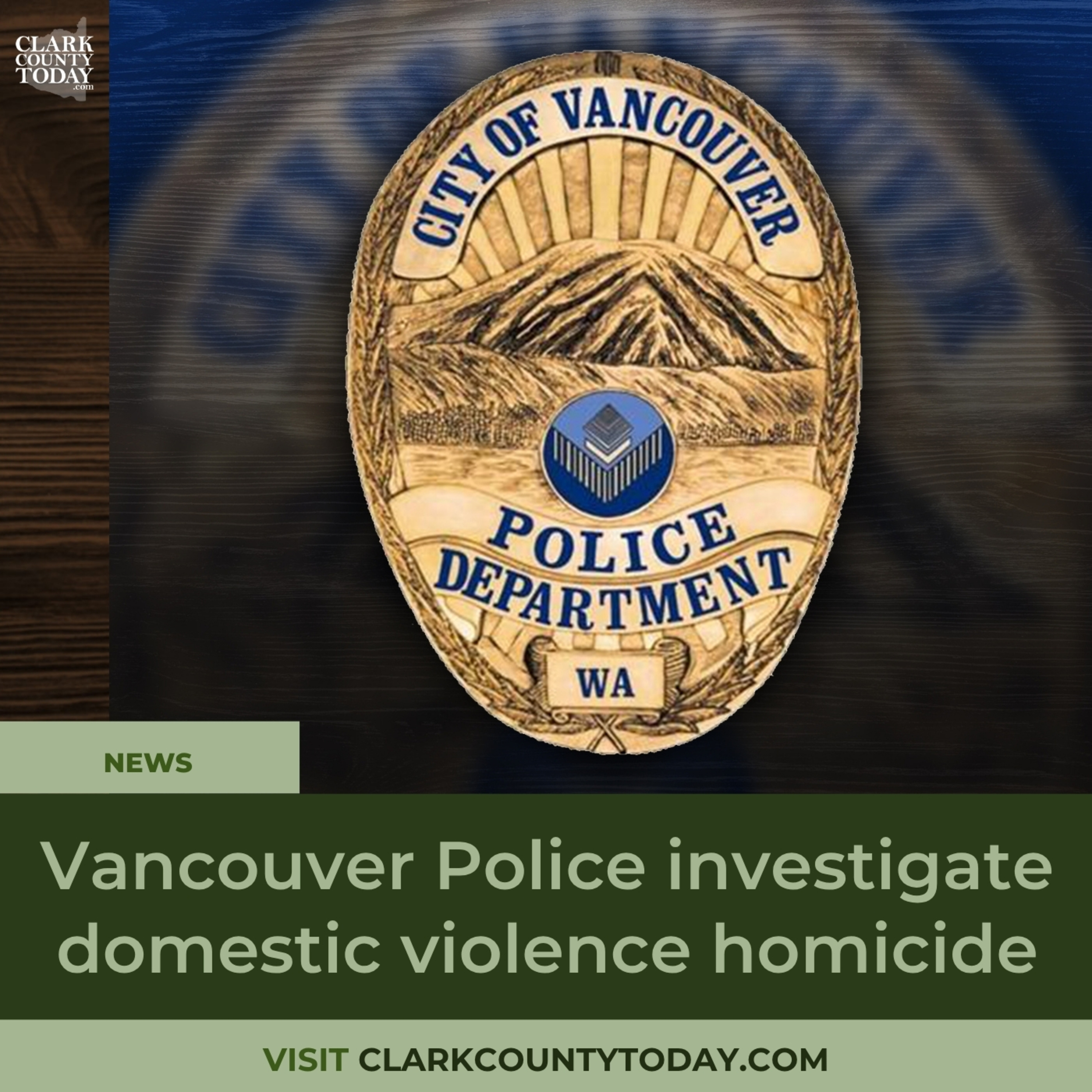Vancouver Police investigate domestic violence homicide