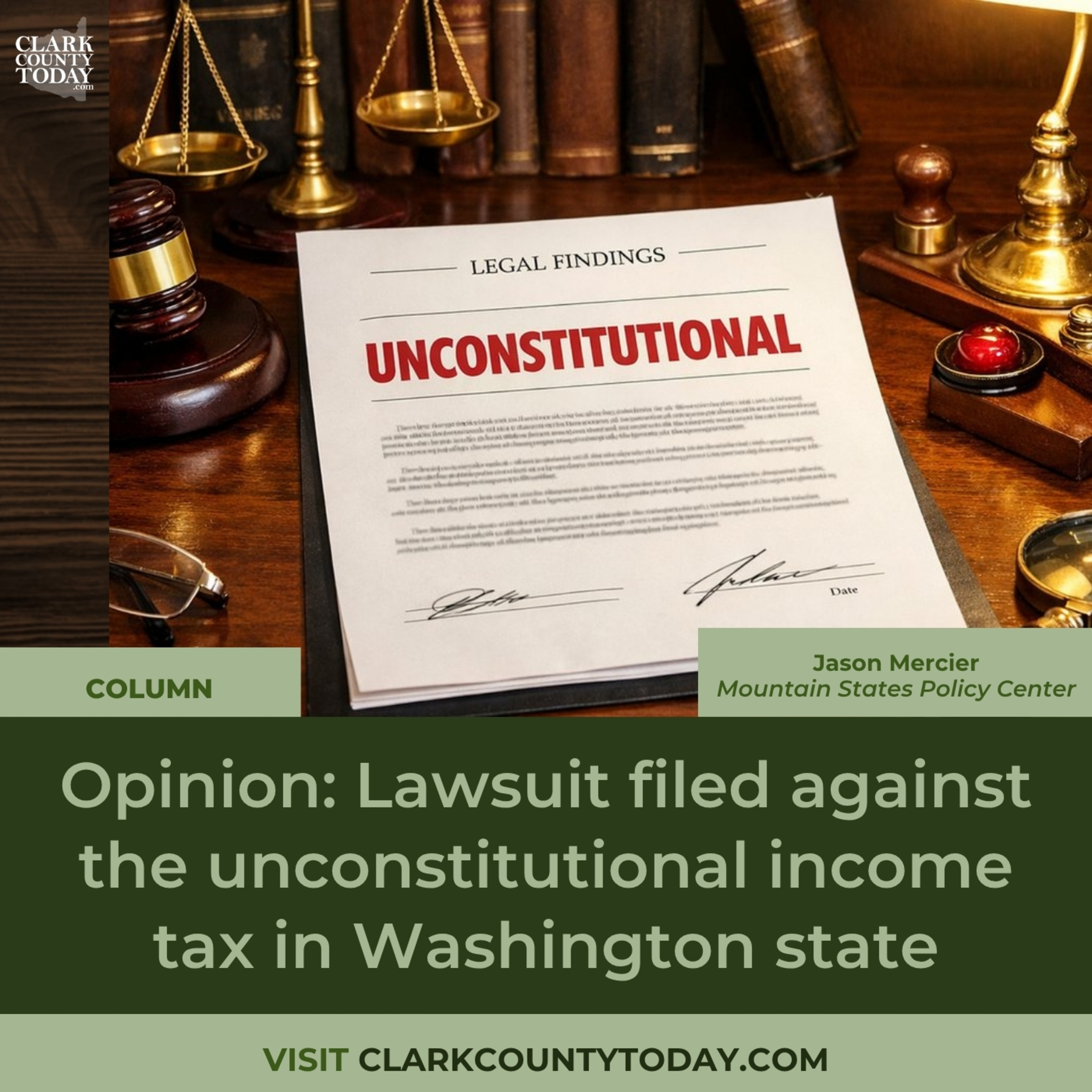 Legal Challenge Filed Against WA's New Income Tax Law