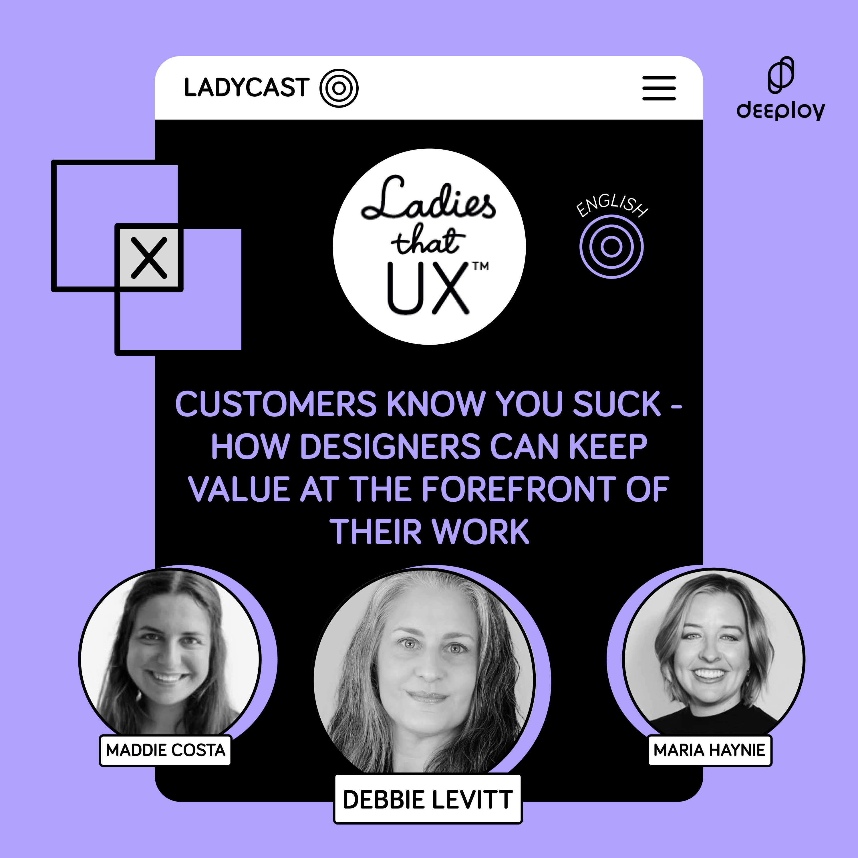 Ladies that UX in English