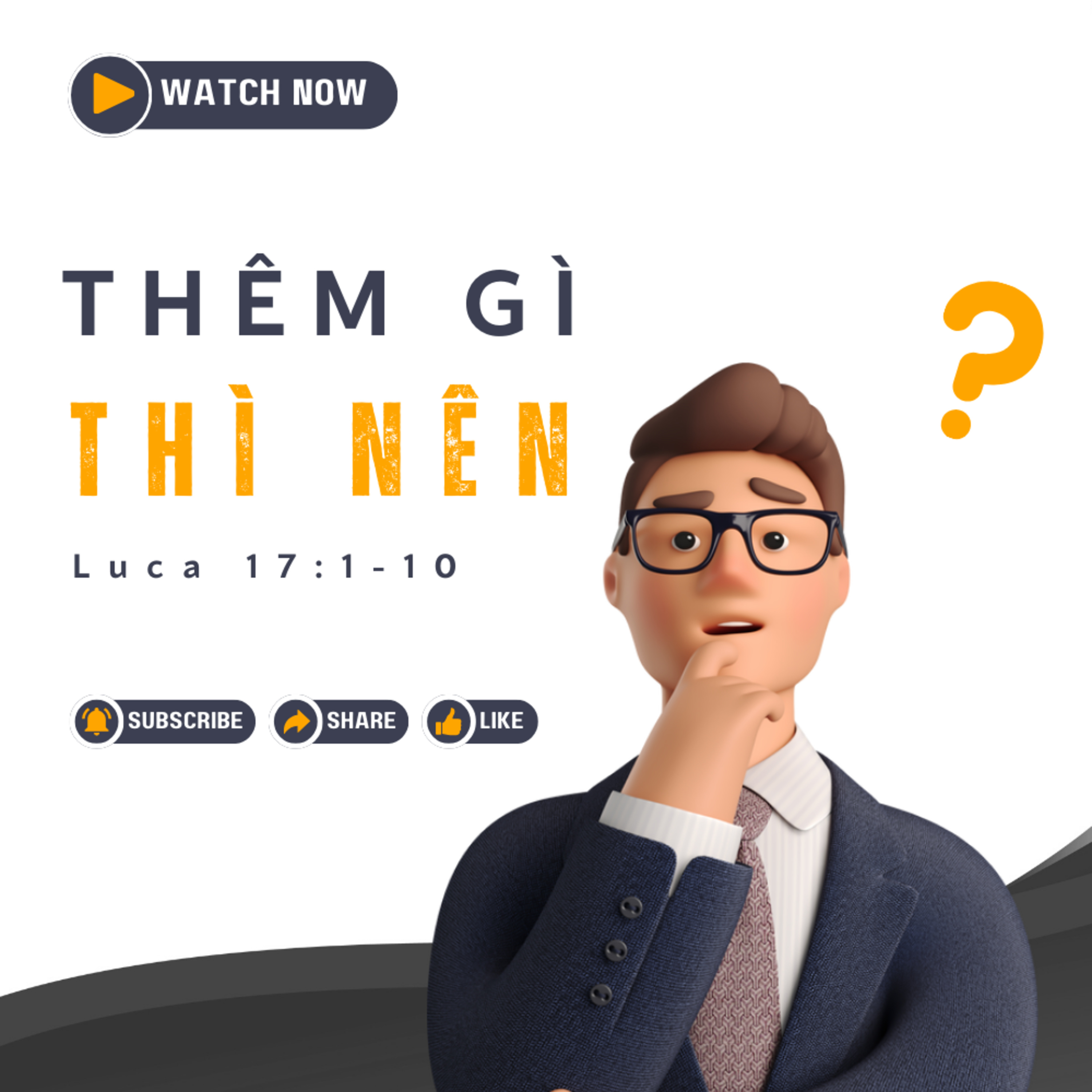 Luca 17:1-10 | THÊM GÌ THÌ NÊN? || Mục Sư Bùi Văn Ba episode artwork