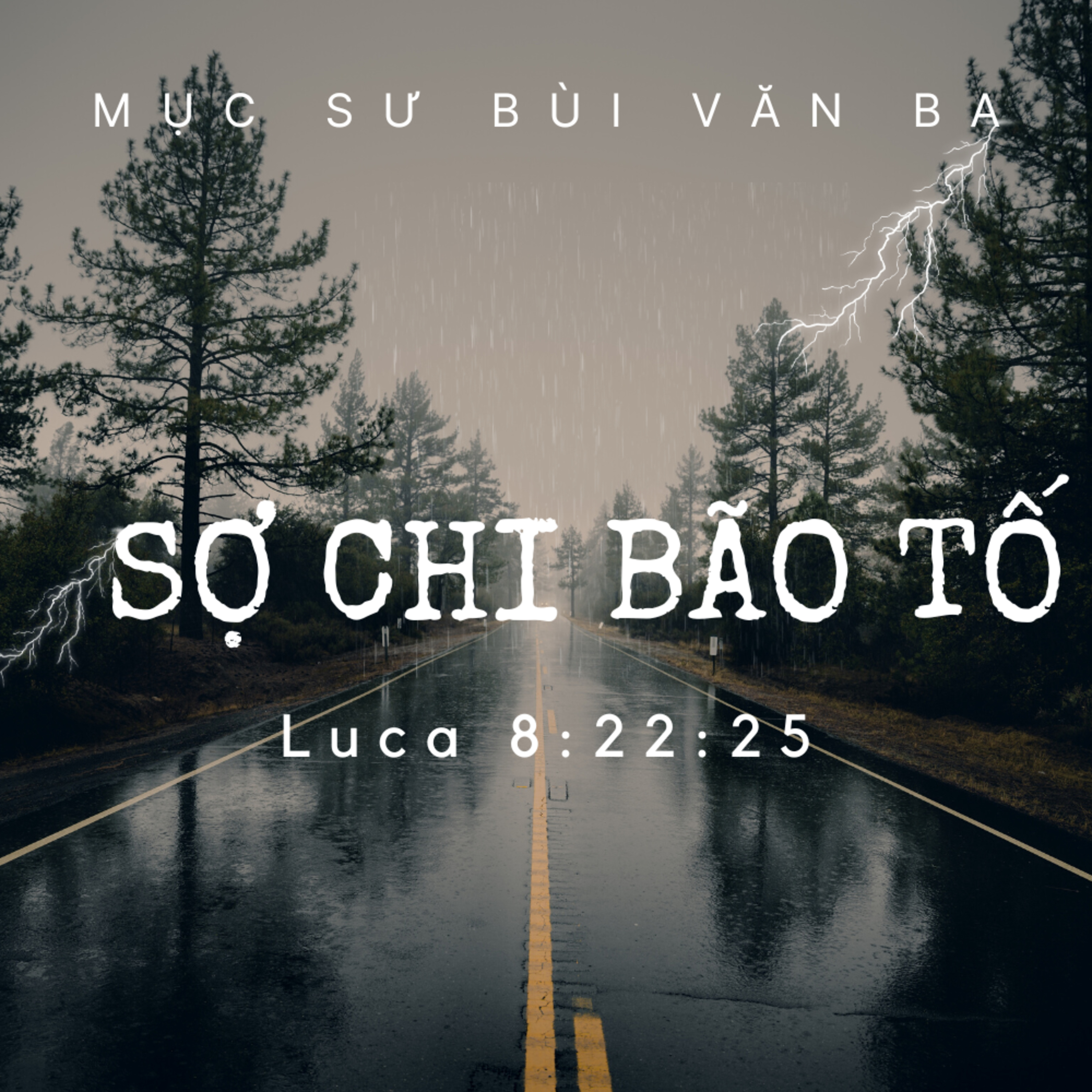 Luca 8:22-25 | SỢ CHI BÃO TỐ || Mục Sư Bùi Văn Ba episode artwork