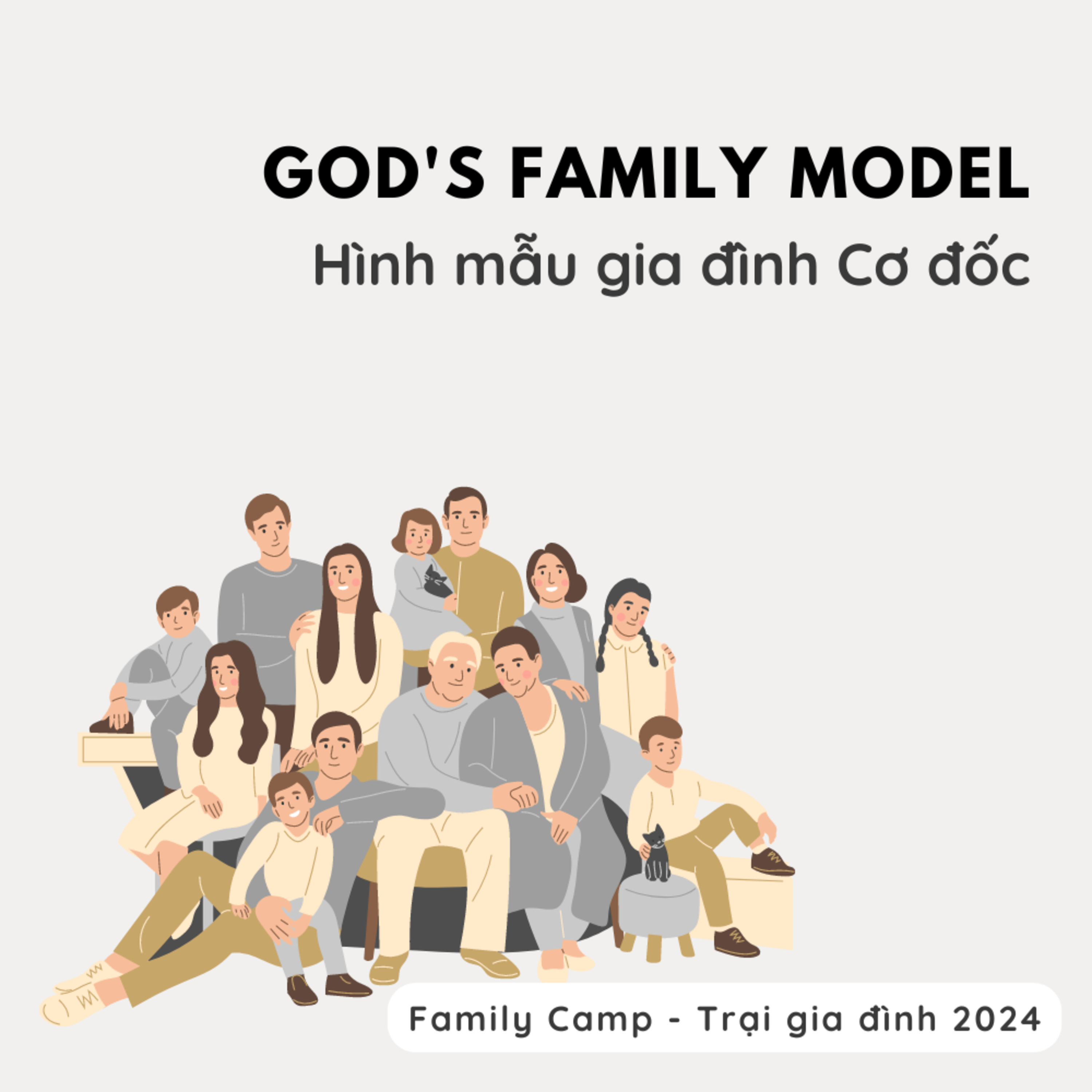 Hình mẫu gia đình Cơ đốc | God's family model | Trại gia đình - Family Camp 2024 | MSB episode artwork