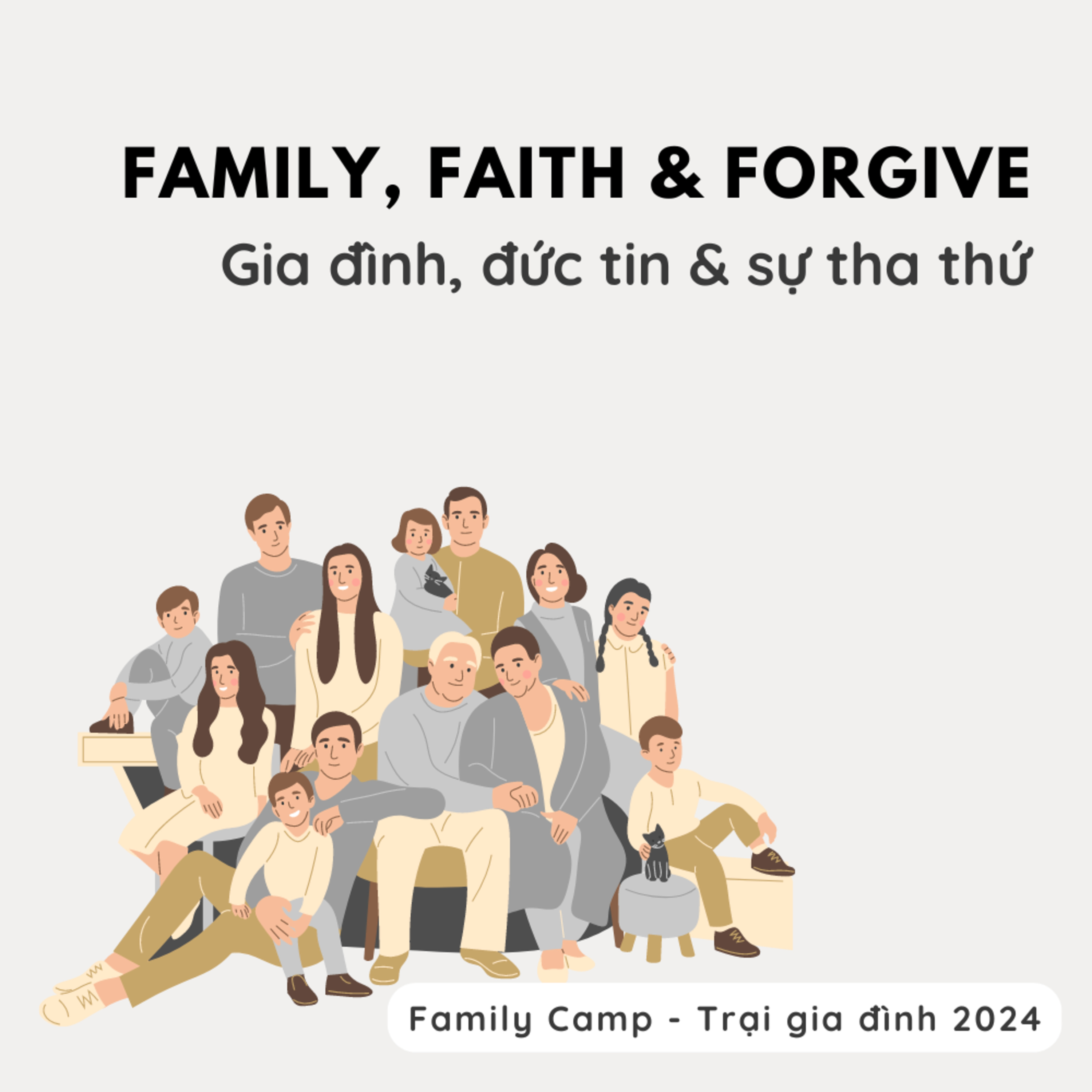 Gia đình, đức tin & sự tha thứ | Family, faith & forgive | Trại gia đình - Family Camp 2024 | MSB episode artwork