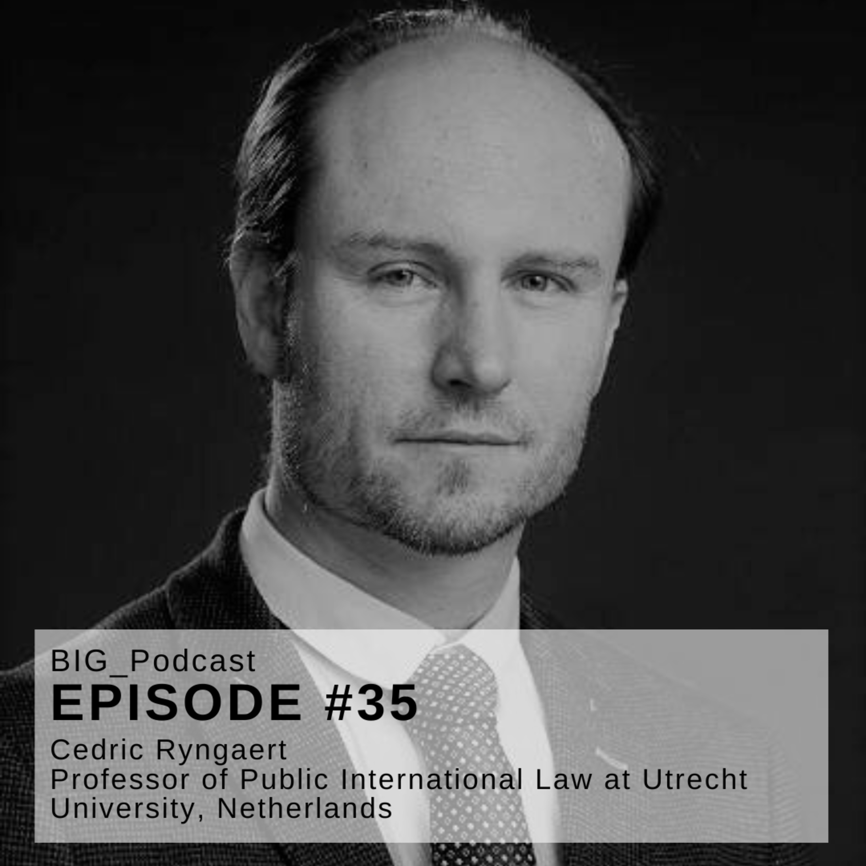 #35 BIG Podcast – « Borders, Territorial Jurisdiction and Extraterritorial Jurisdiction » PART 1 - With: Cedric Ryngaert, Professor of Public International Law at Utrecht University, Netherlands episode artwork