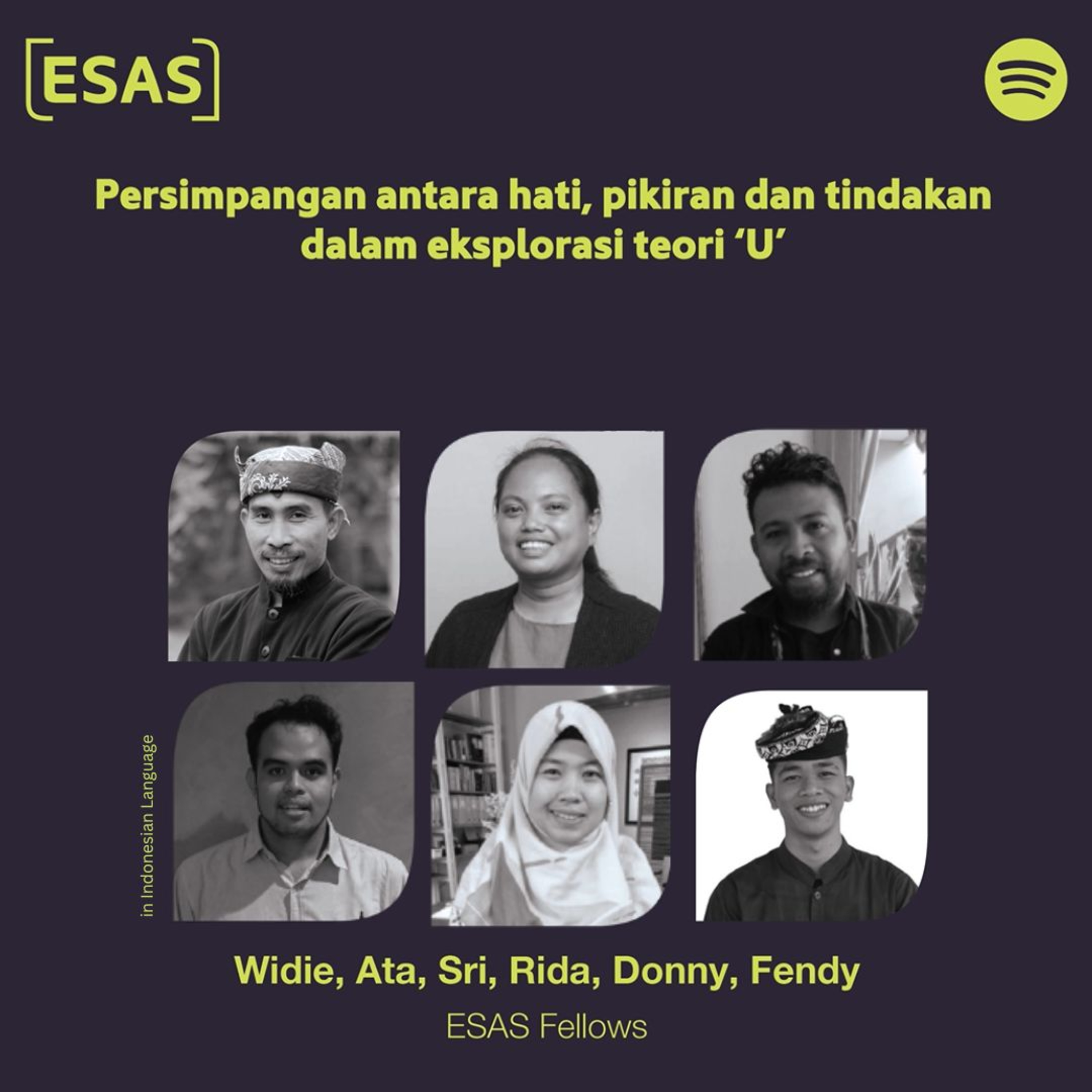 Persimpangan antara hati, pikiran dan tindakan dalam eksplorasi teori U  episode artwork