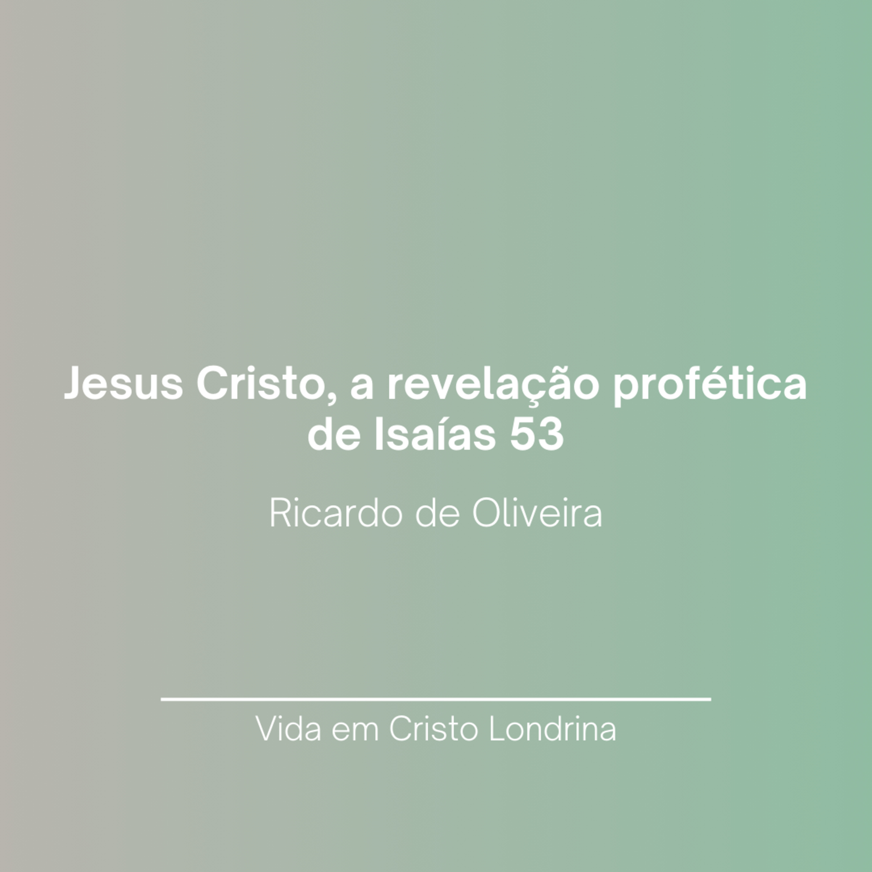 Vida em Cristo Londrina