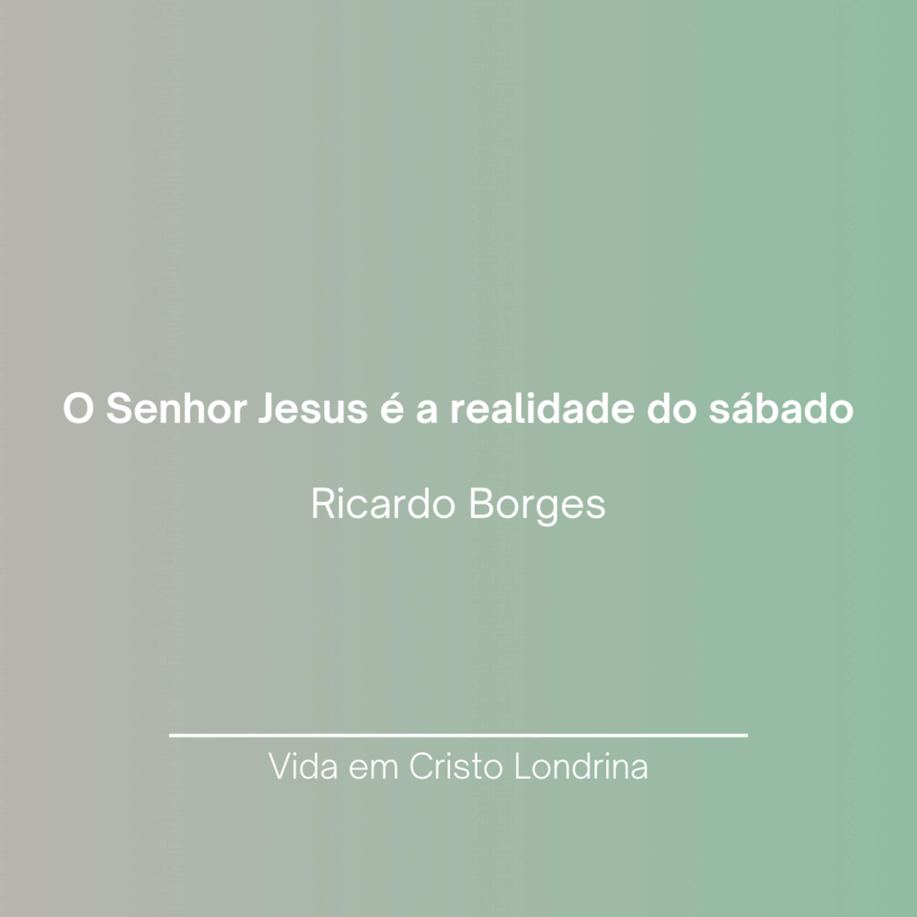 Vida em Cristo Londrina