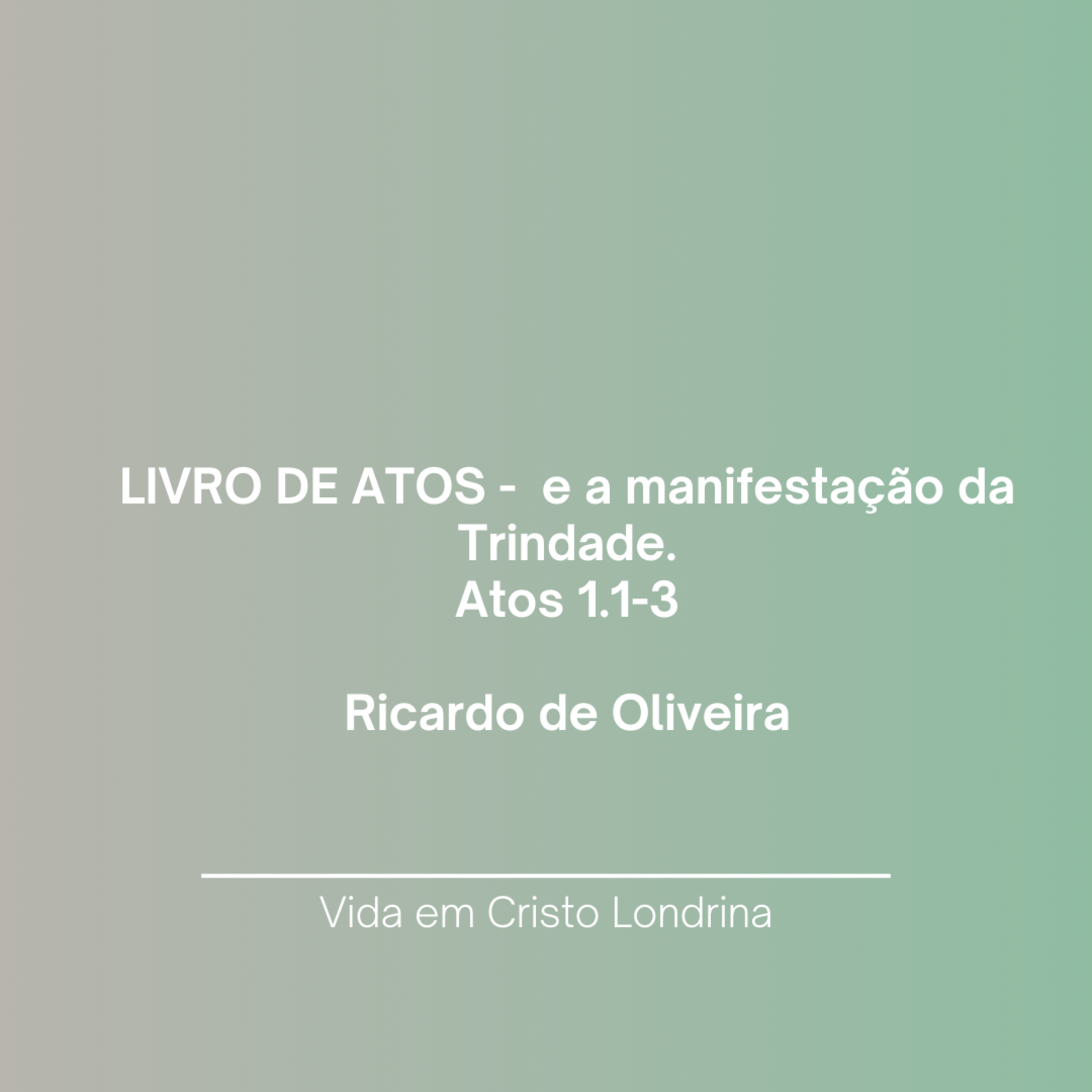 Vida em Cristo Londrina