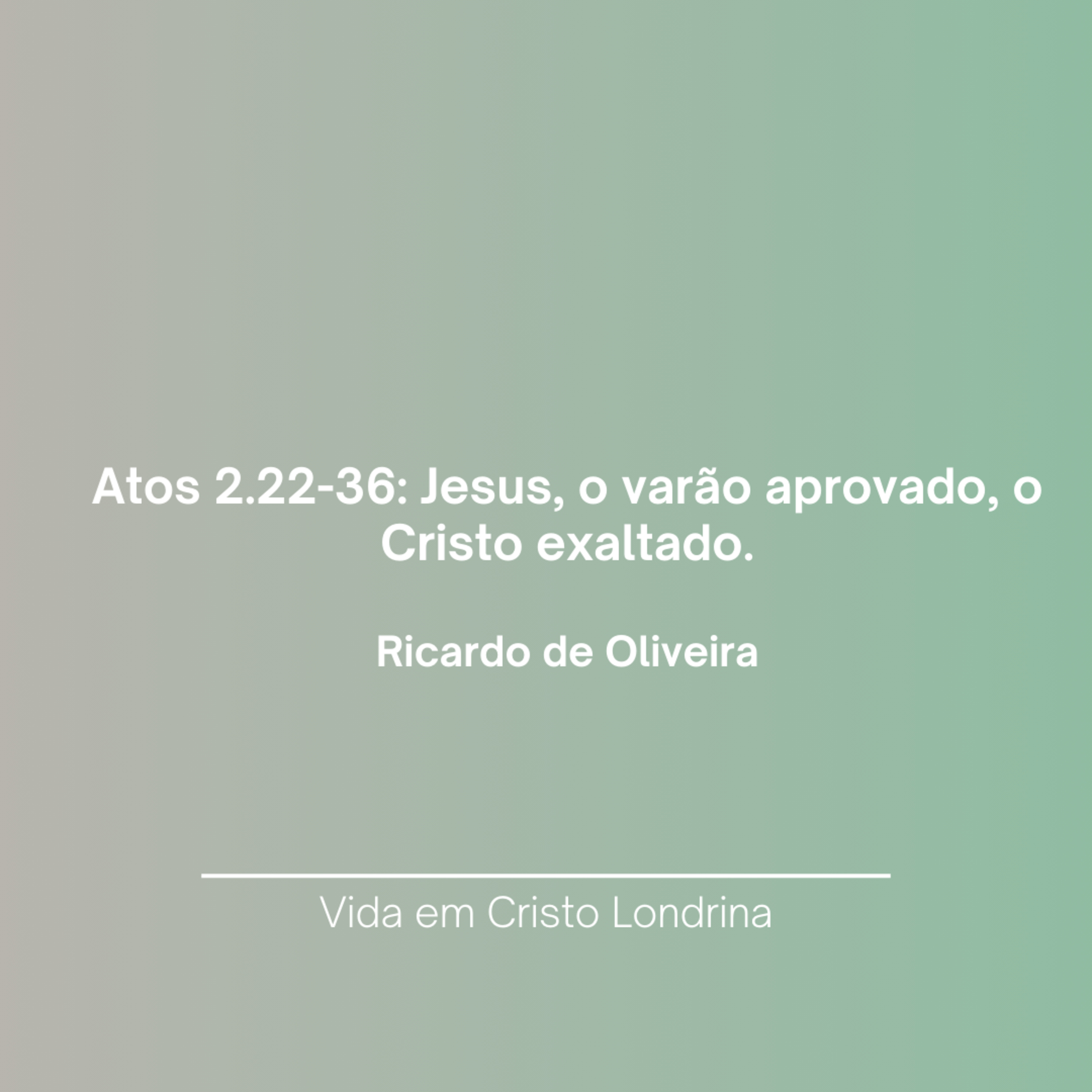 Vida em Cristo Londrina