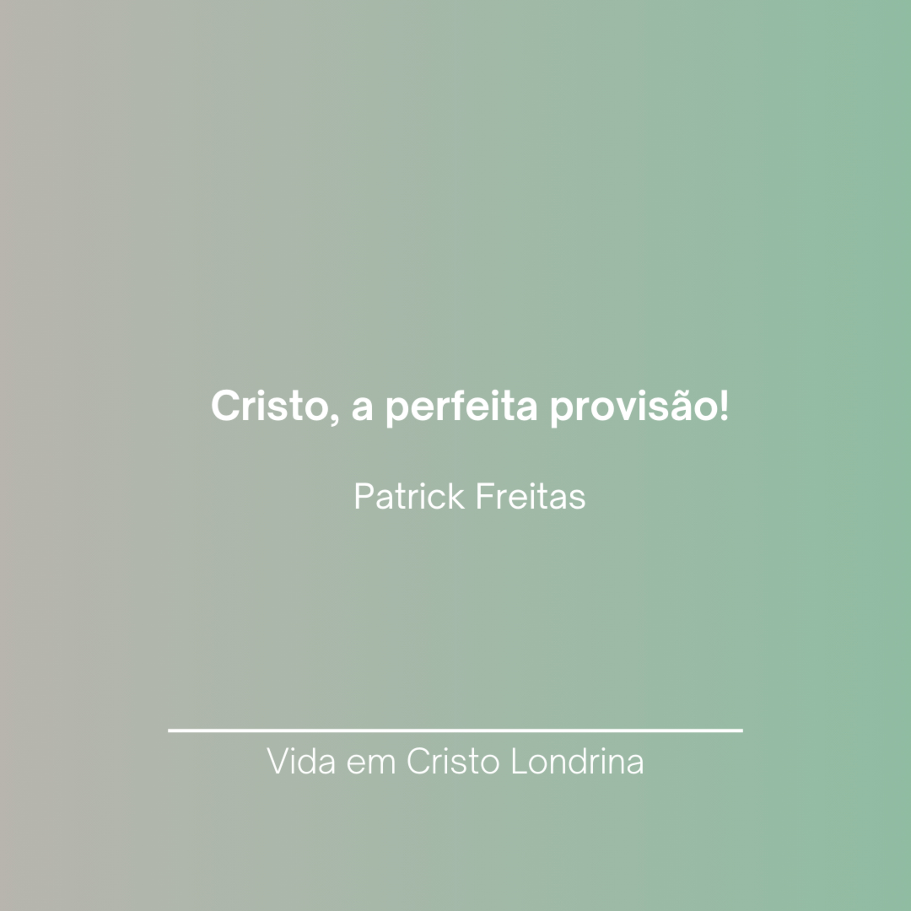 Vida em Cristo Londrina