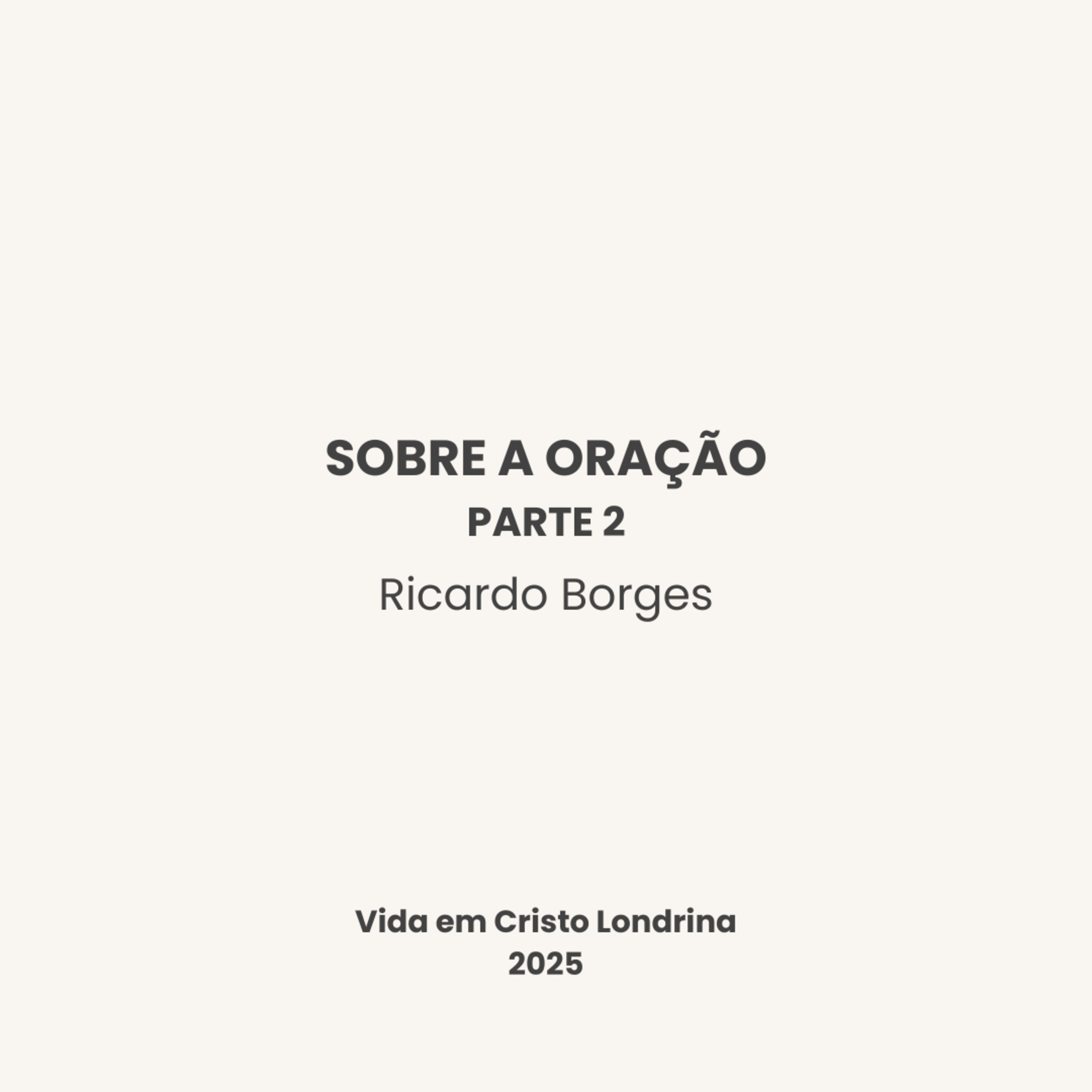 Vida em Cristo Londrina