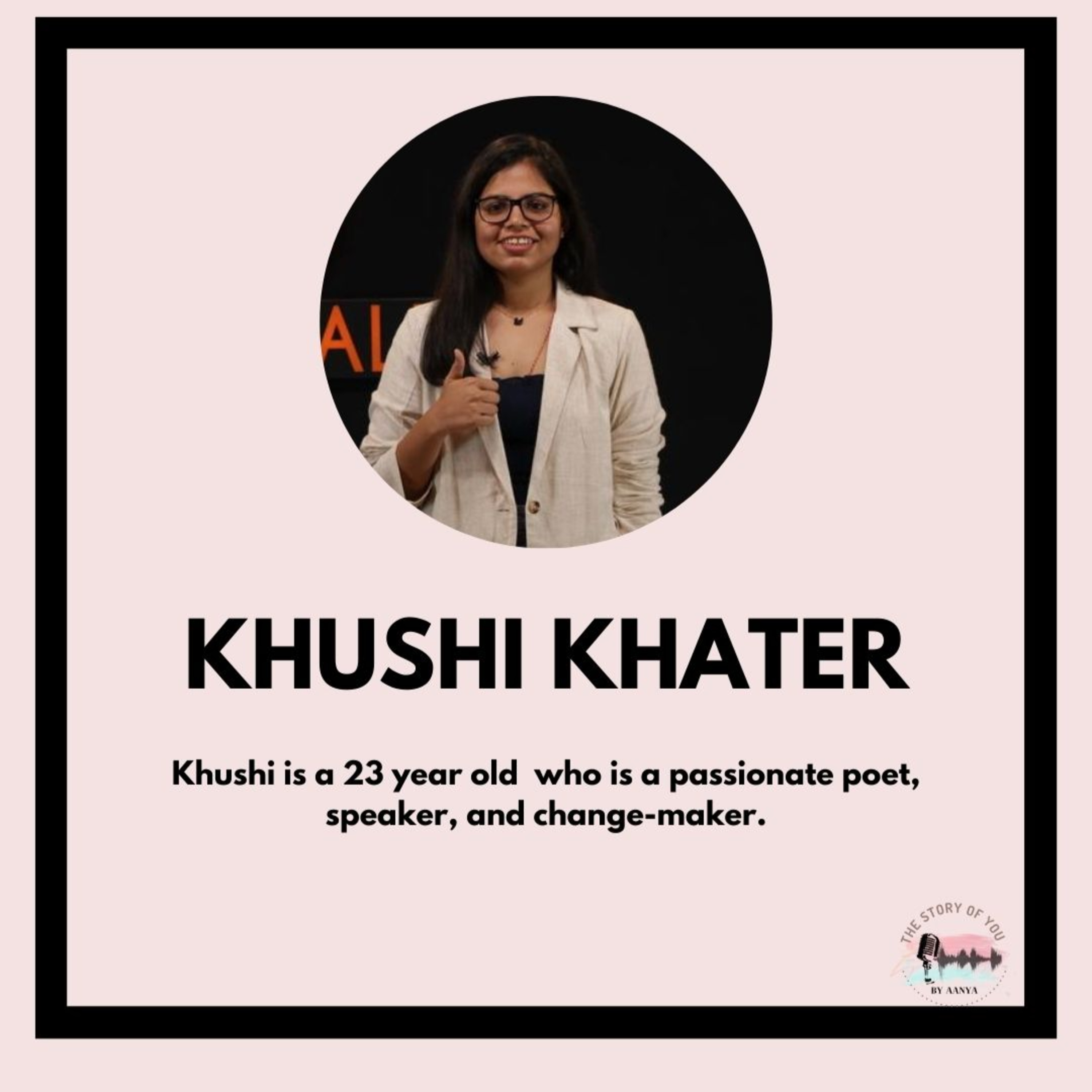 Khushi Khater : A multi-record holder who overcame low self-esteem to find success.
