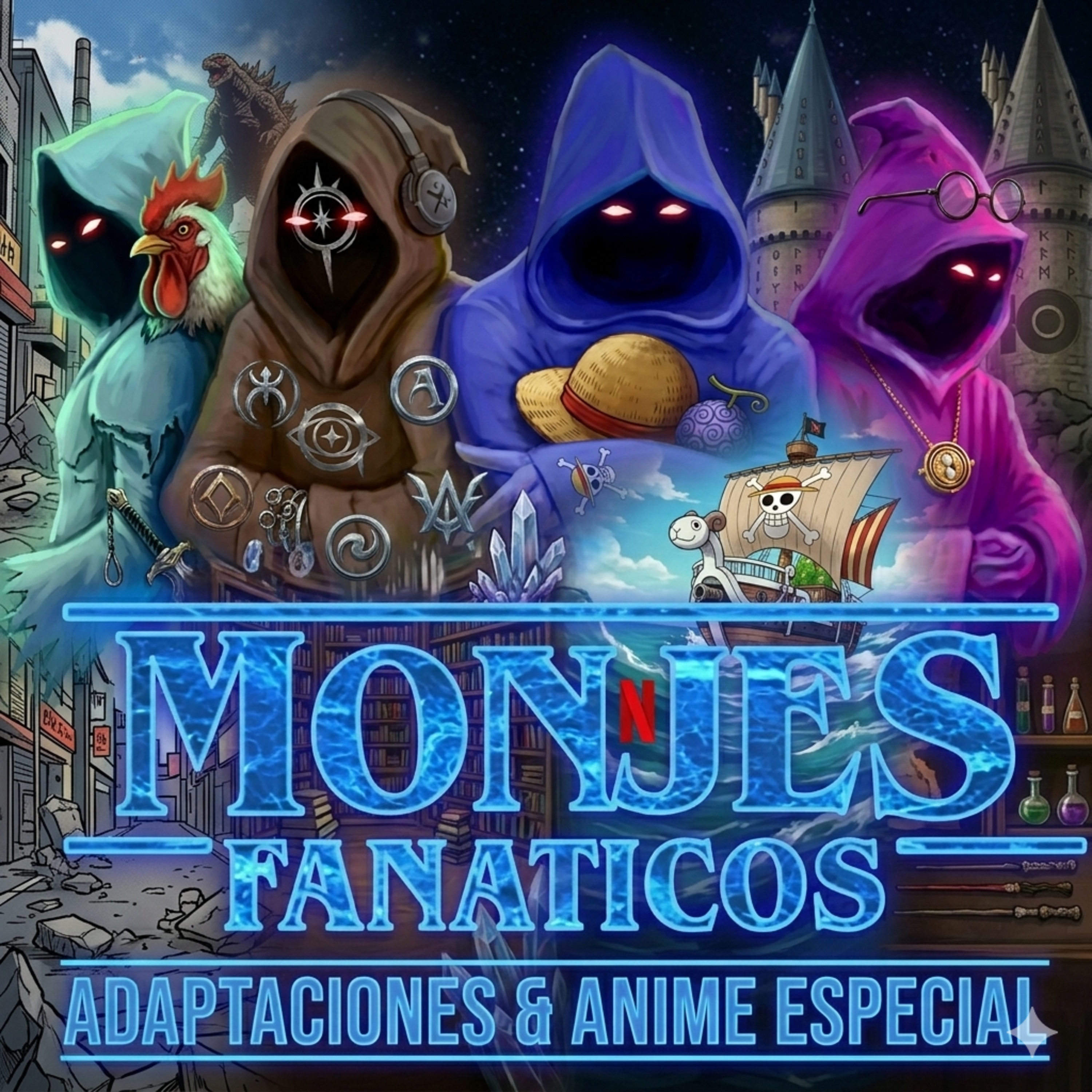 399 – Especial Adaptaciones: Rooster Fighter, One Piece , Cosmere y Harry Potter.