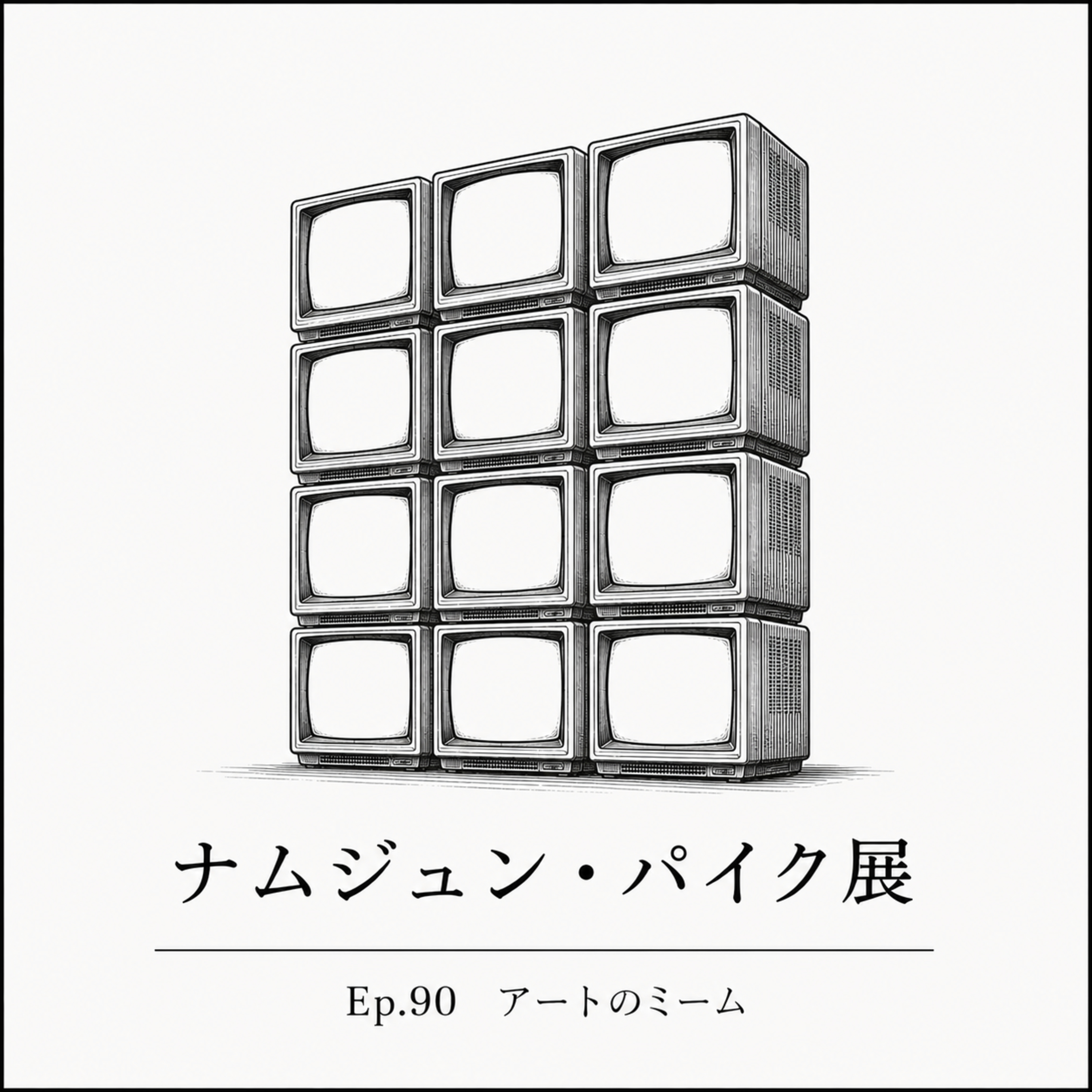 #90 没後20年 ナムジュン・パイク｜じゅげむ展【美術館賞アーカイブ】 episode artwork