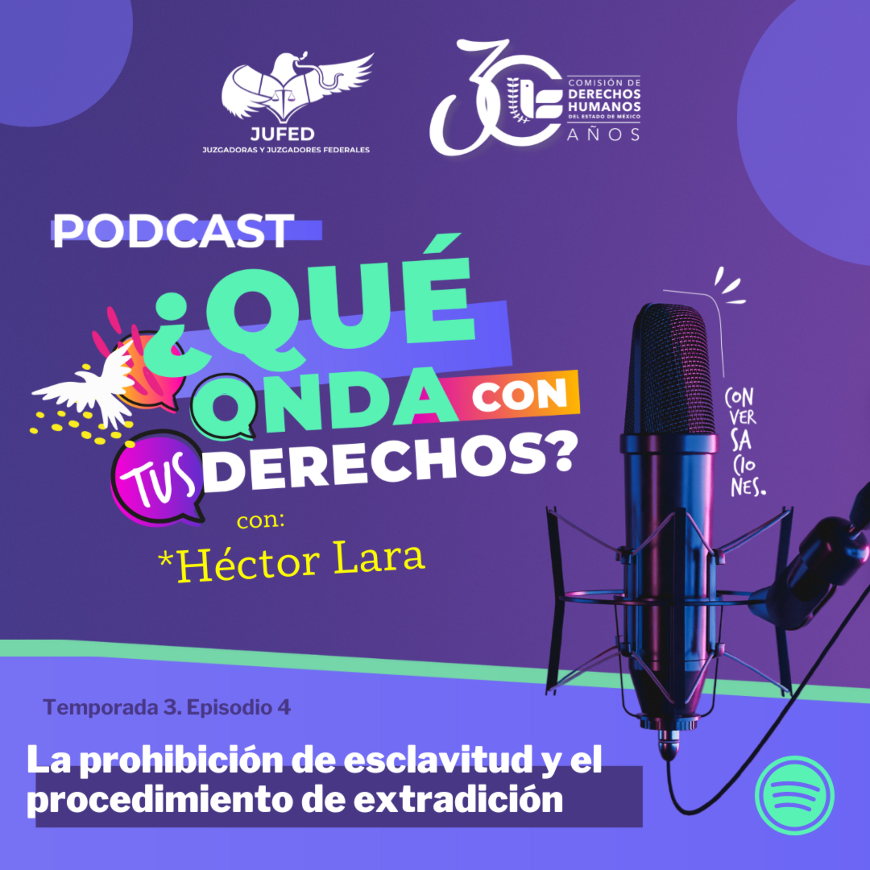 Art. 15 constitucional. Tratados de extradición. Prohibición de esclavitud (tratados de derecho humanos).- Temporada 3 JUFED episode artwork