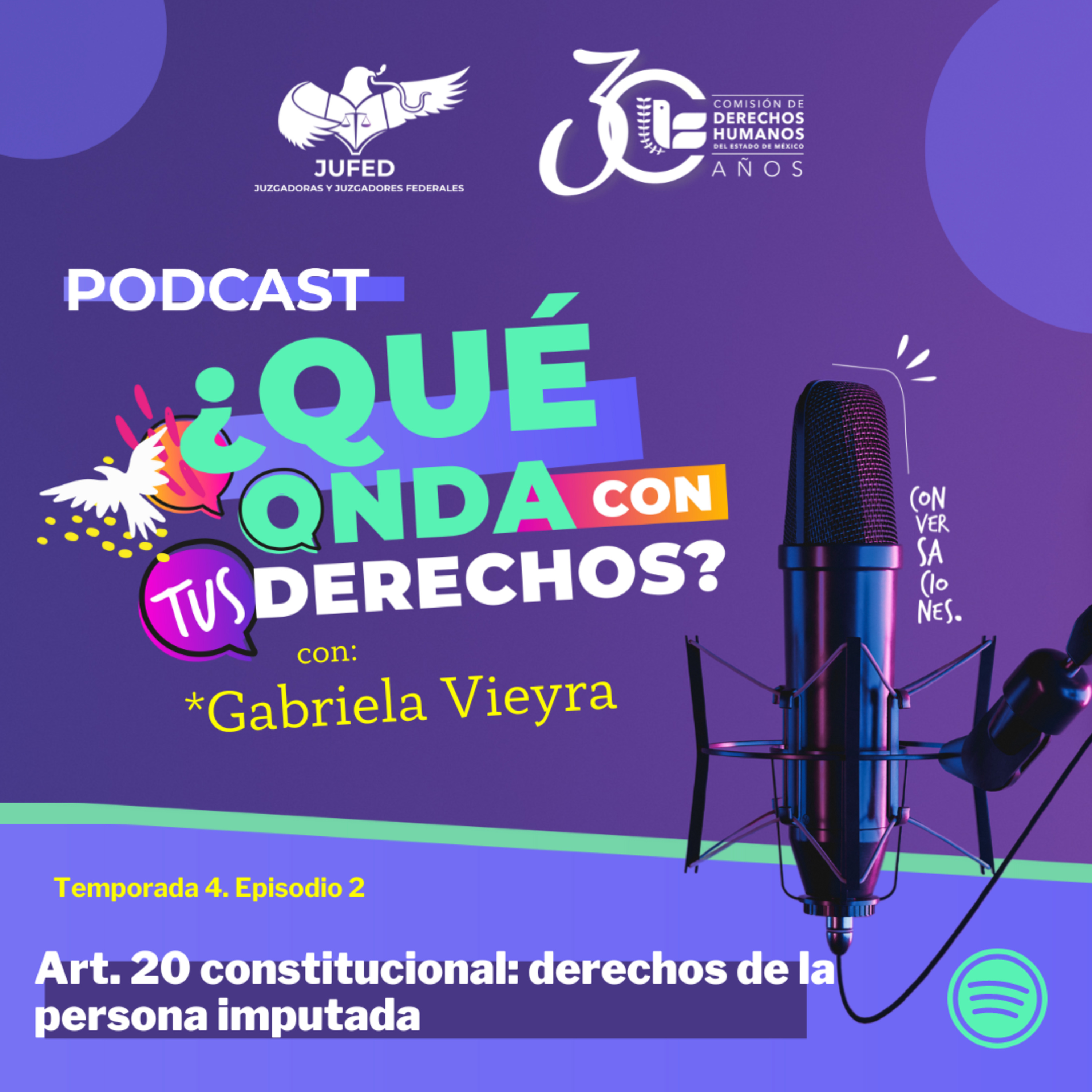 (Art. 20 constitucional) Derechos de la persona imputada.- Temporada 4 JUFED episode artwork