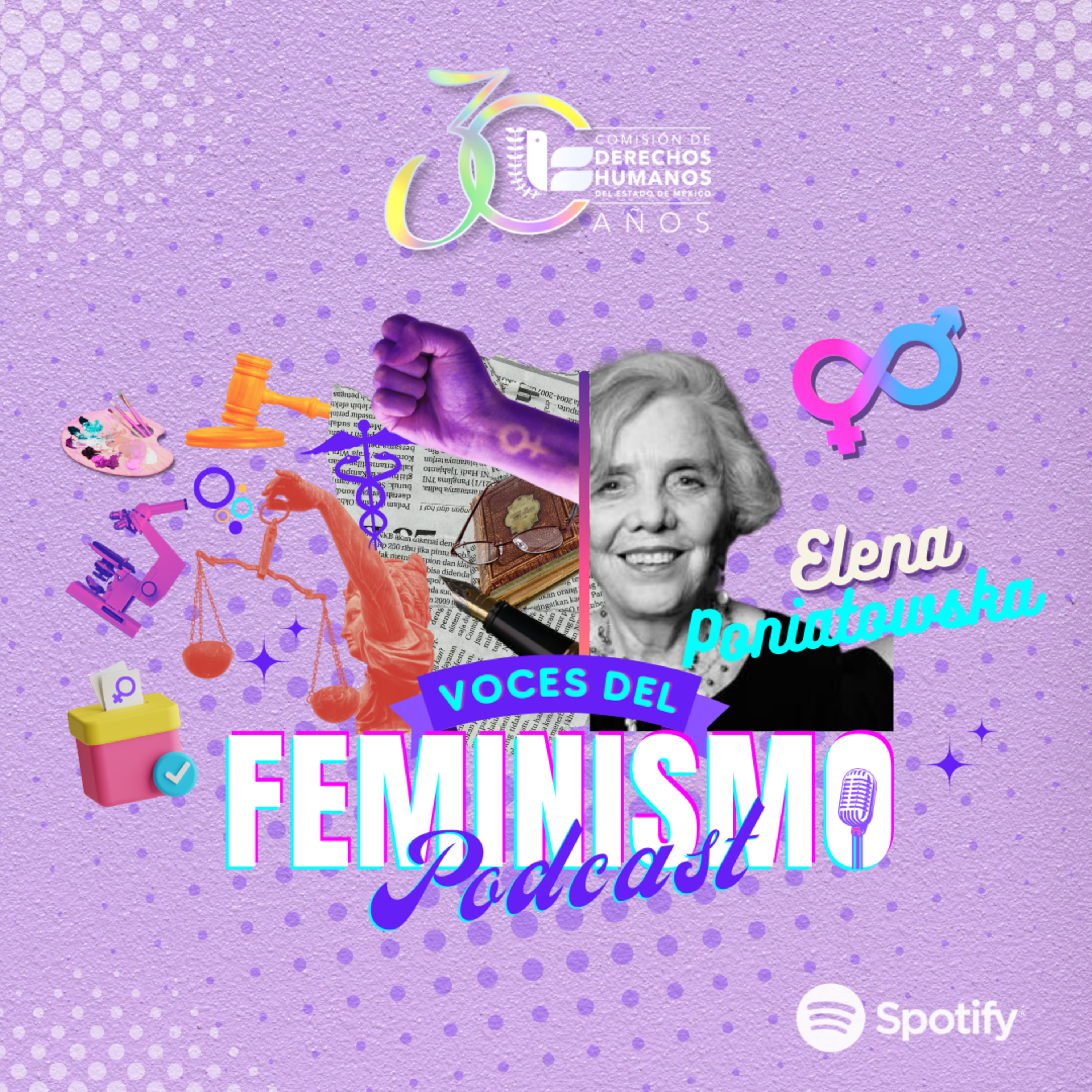 Voces del Feminismo- Elena Poniatowska Amor episode artwork