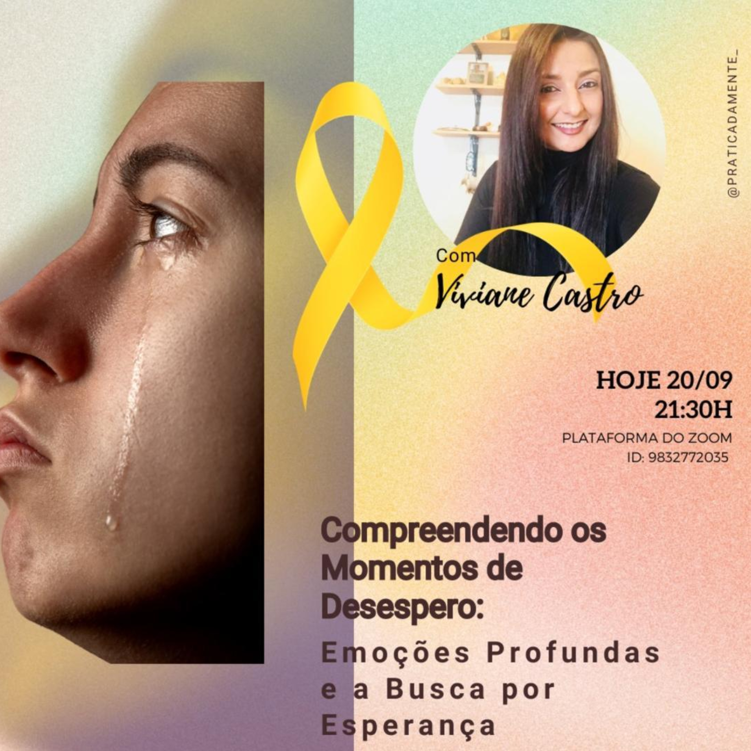 Setembro Amarelo - Prevenção ao Suicídio (Parte 2) com Viviane Castro episode artwork