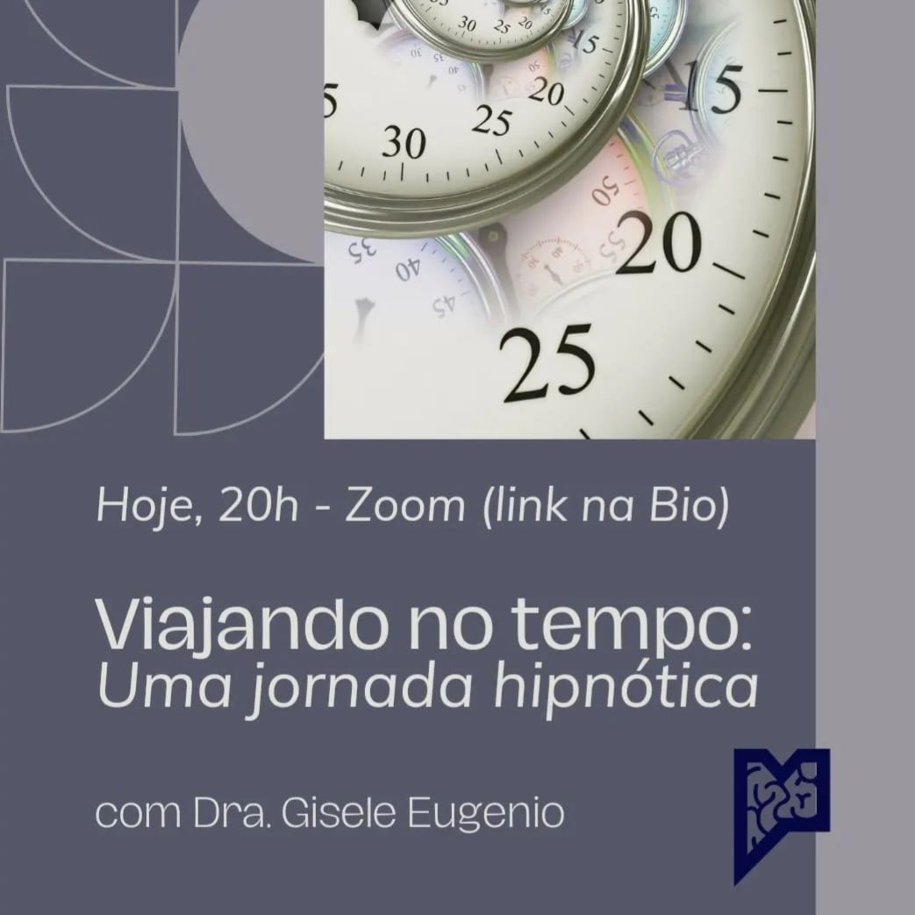 Viajando no Tempo: Uma Jornada Hipnótica conduzida pela Dra Gisele Eugenio episode artwork