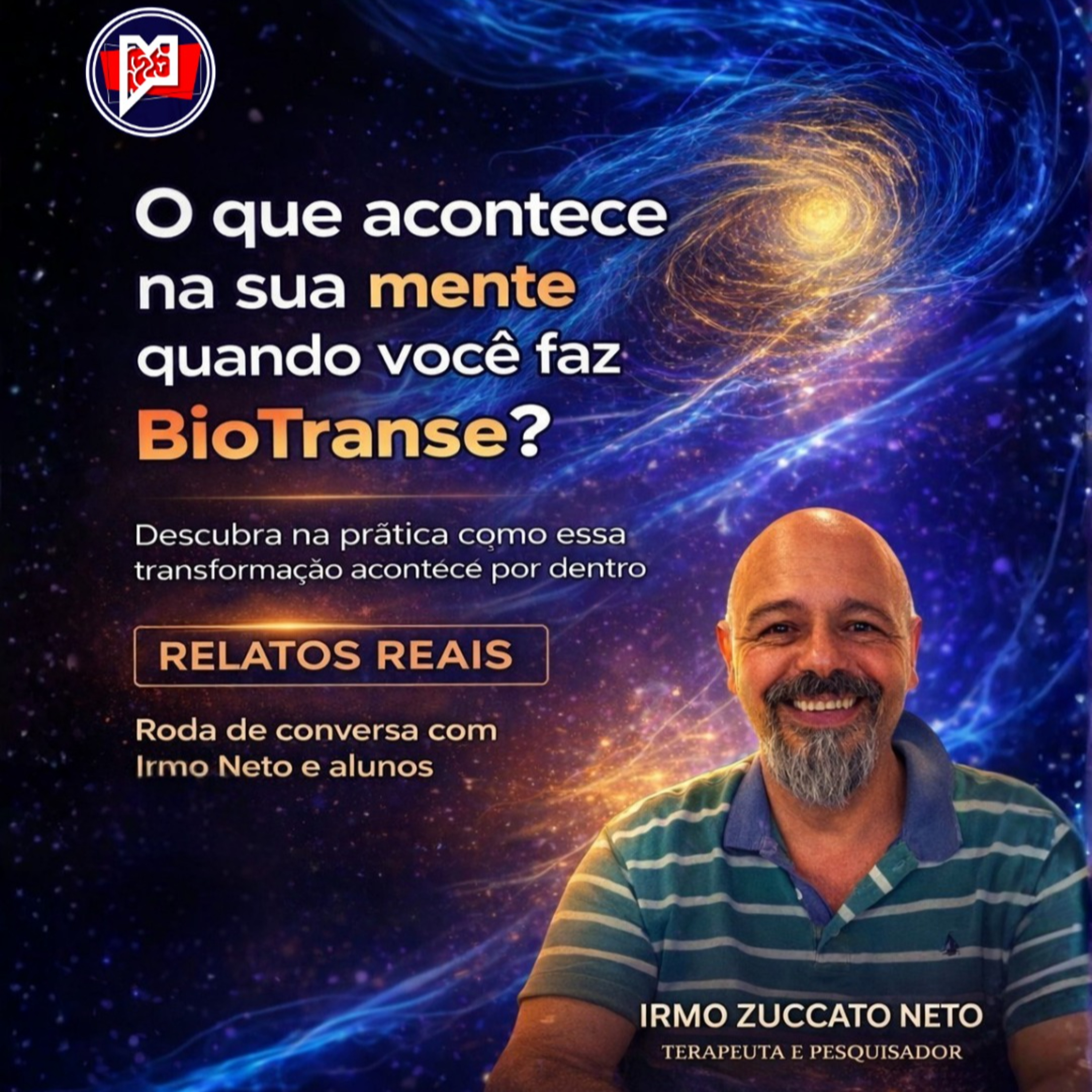 "BioTranse Não Verbal: além de palavras", em uma Roda de Conversa com Prof. Irmo Zuccato Neto episode artwork