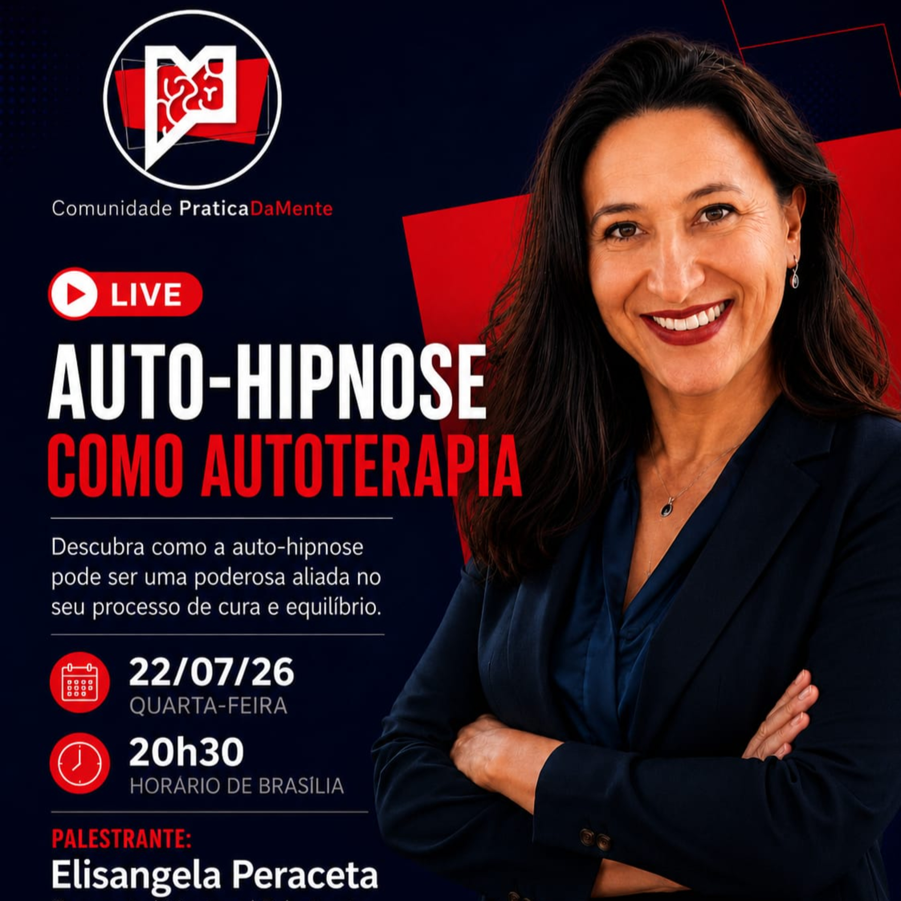 Auto-Hipnose como Autoterapia com Elisangela Peraceta episode artwork