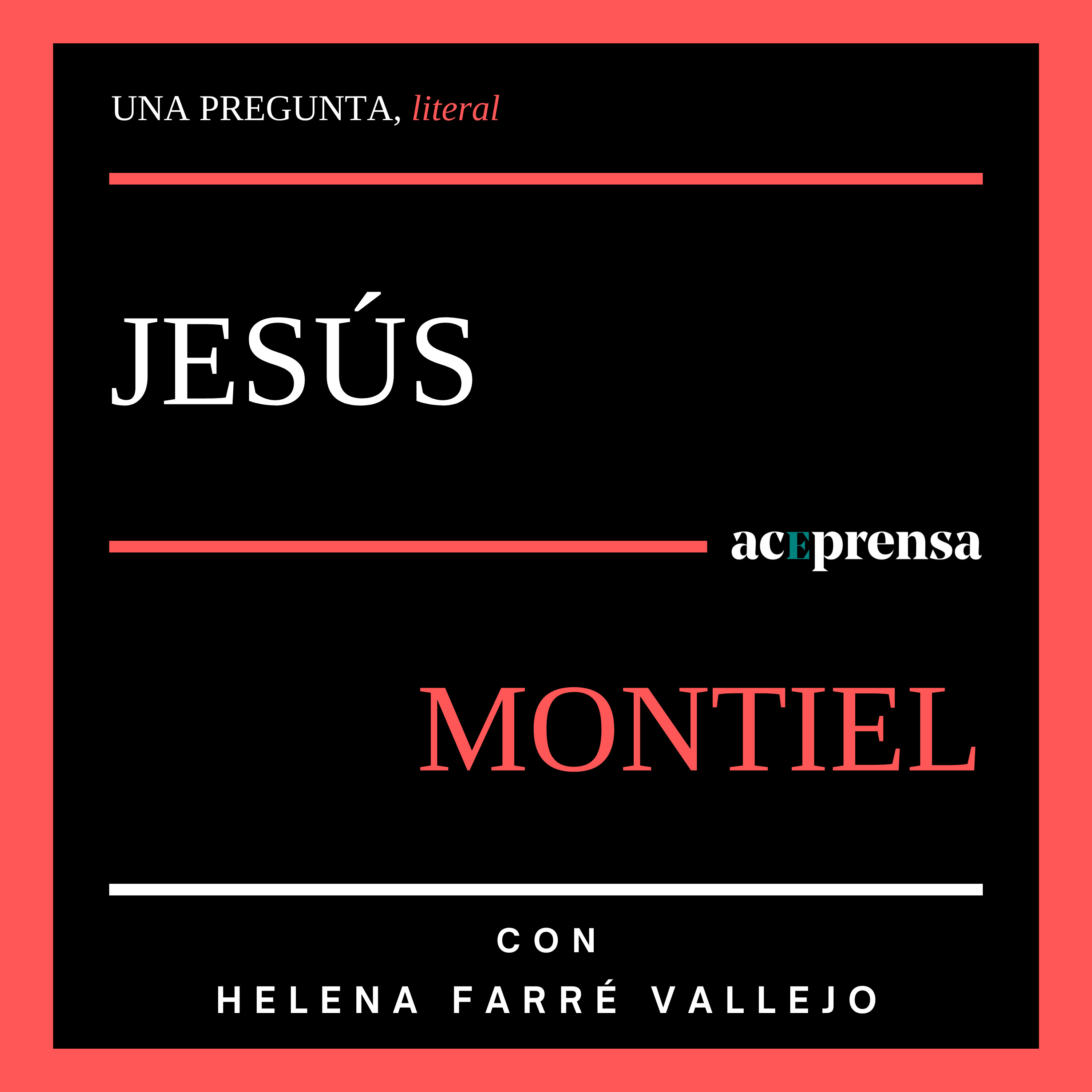 Portada de Una pregunta, literal
