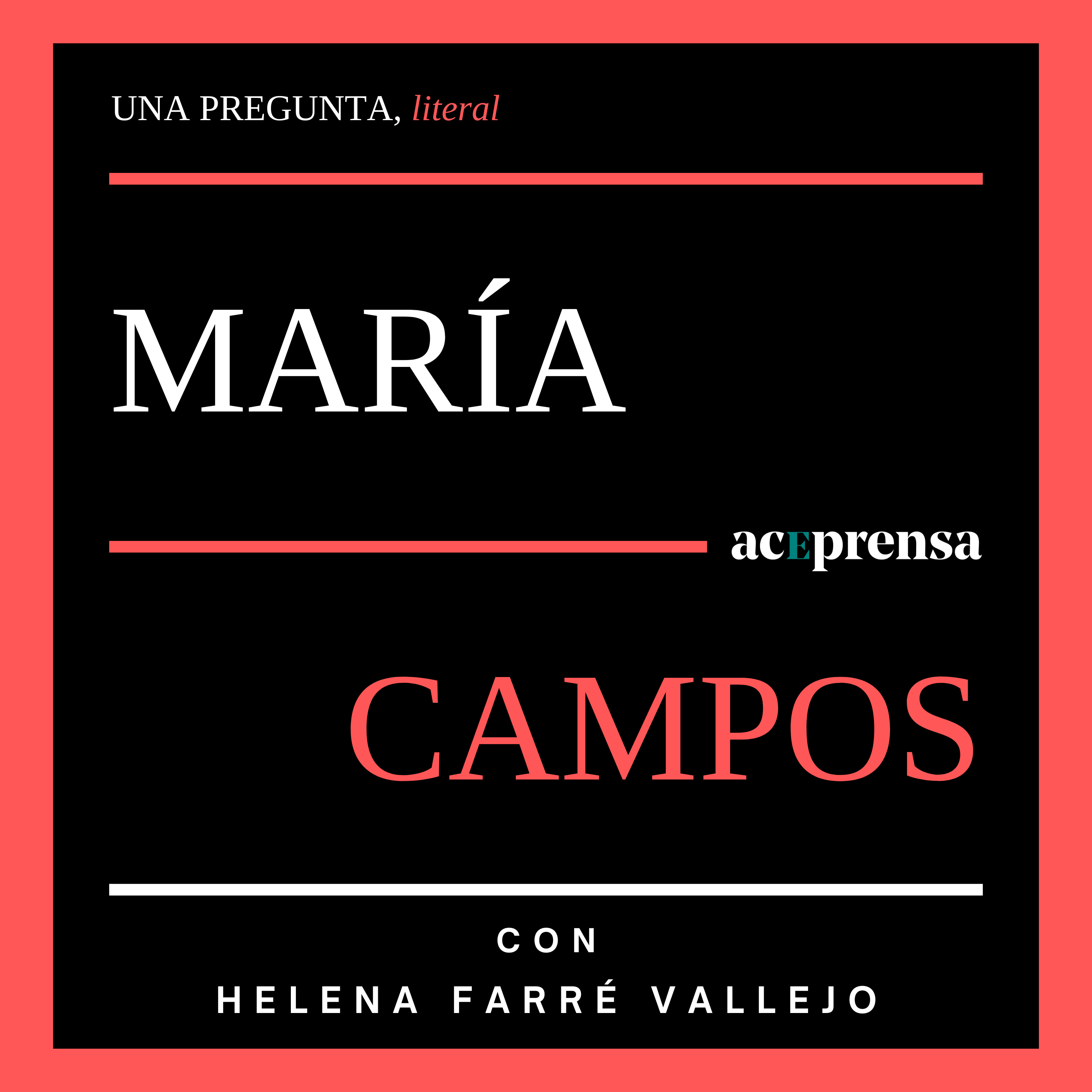 Radiografía del lector, con María Campos