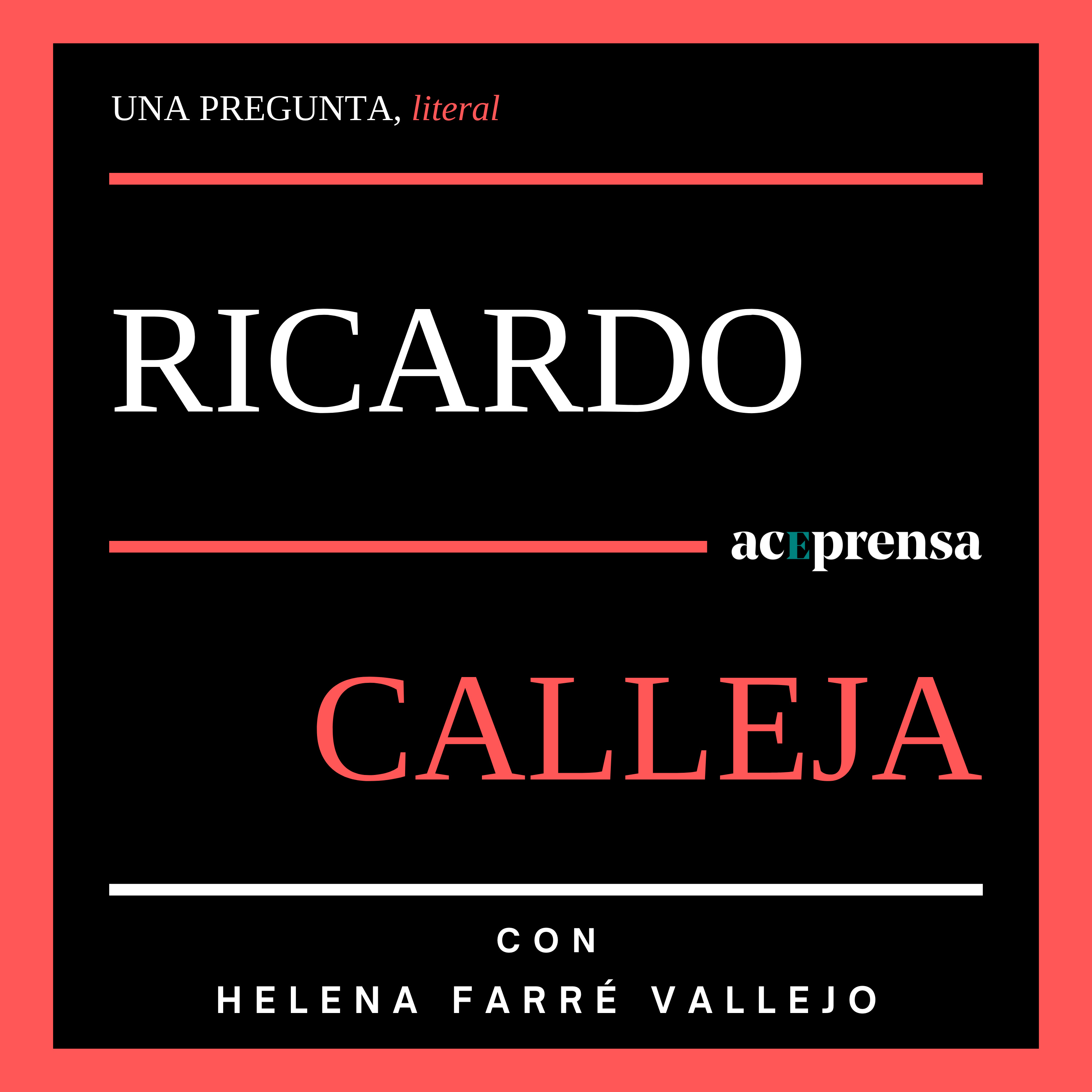 Radiografía del lector, con Ricardo Calleja.