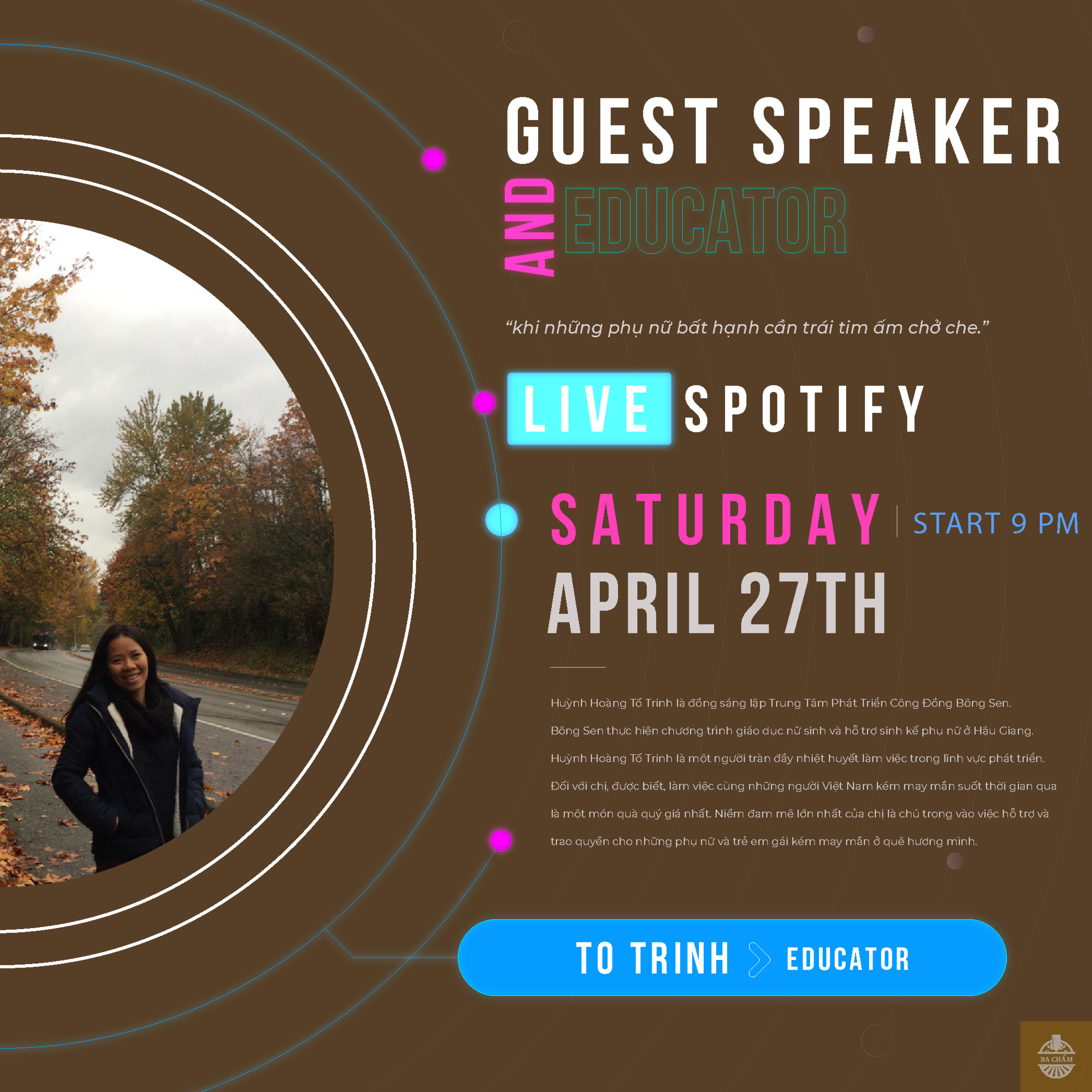 Founder Bong Sen Centre: “khi những phụ nữ bất hạnh cần trái tim ấm chở che” || Educator || Guest Speaker #78 - Episode 129