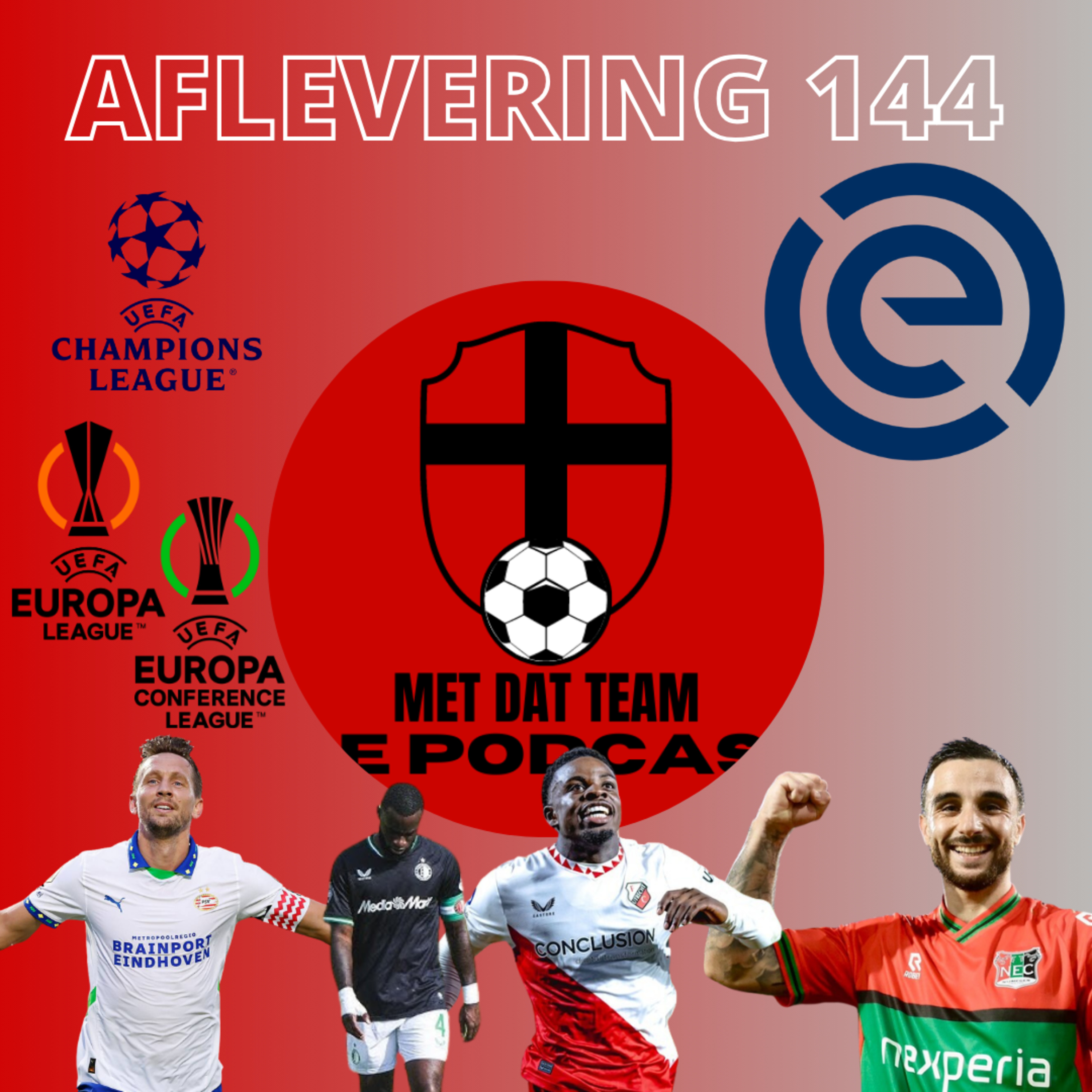 #144: FEYENOORD LAAT WEER PUNTEN LIGGEN EN WE GAAN MET 5 PLOEGEN EUROPA IN! episode artwork