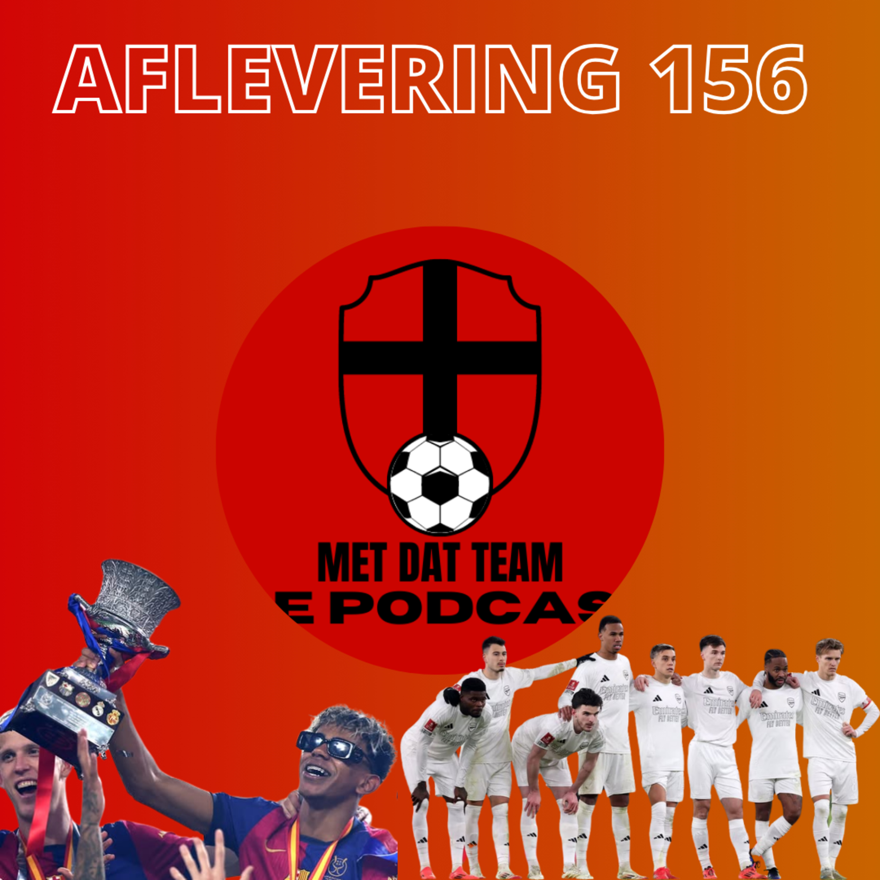 #156: PSV GELIJK, FEYENOORD BLAMEERT, AJAX PROFITEERT EN UNITED TEGEN 12 MAN episode artwork