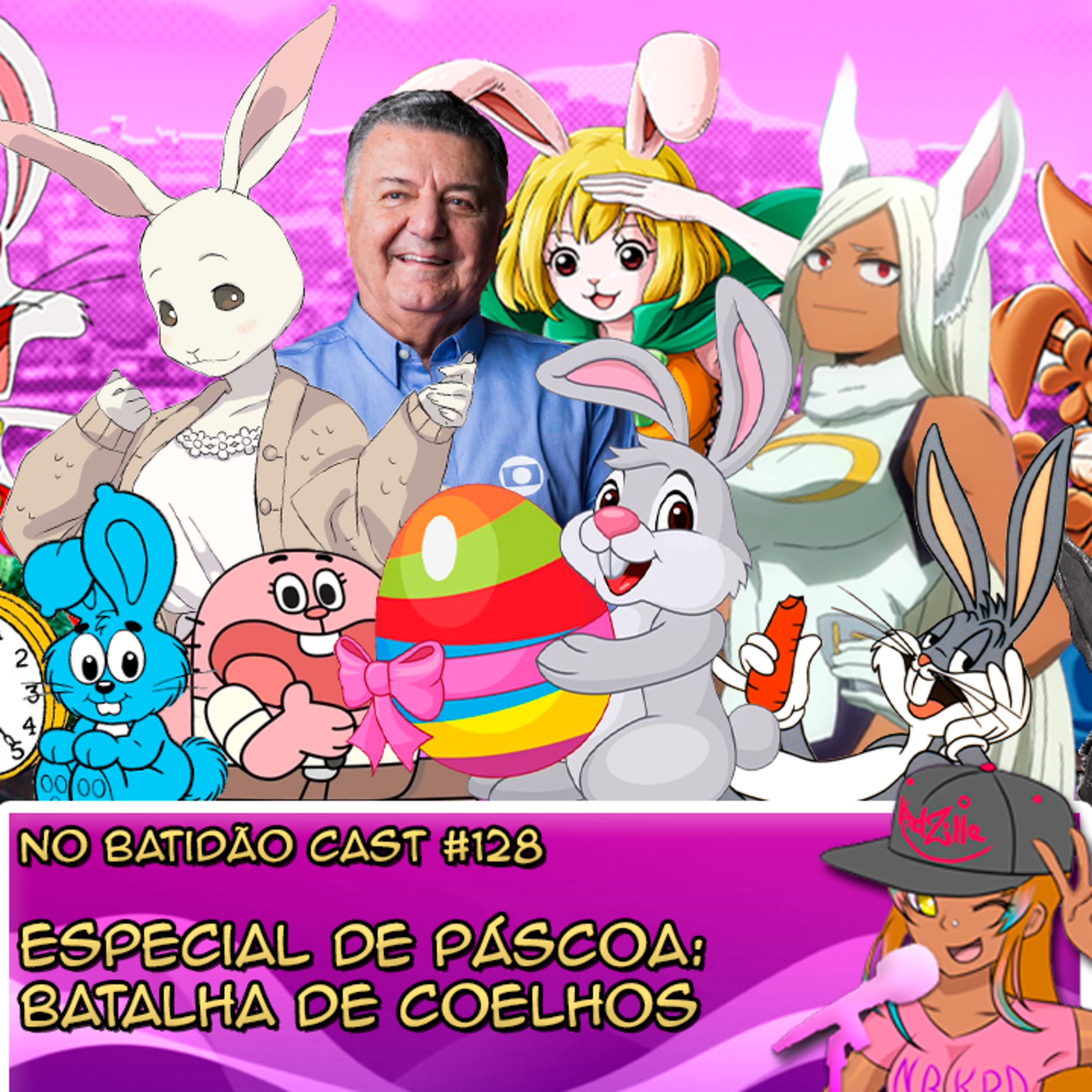 #128 - Batalha de Coelhos: especial de páscoa episode artwork