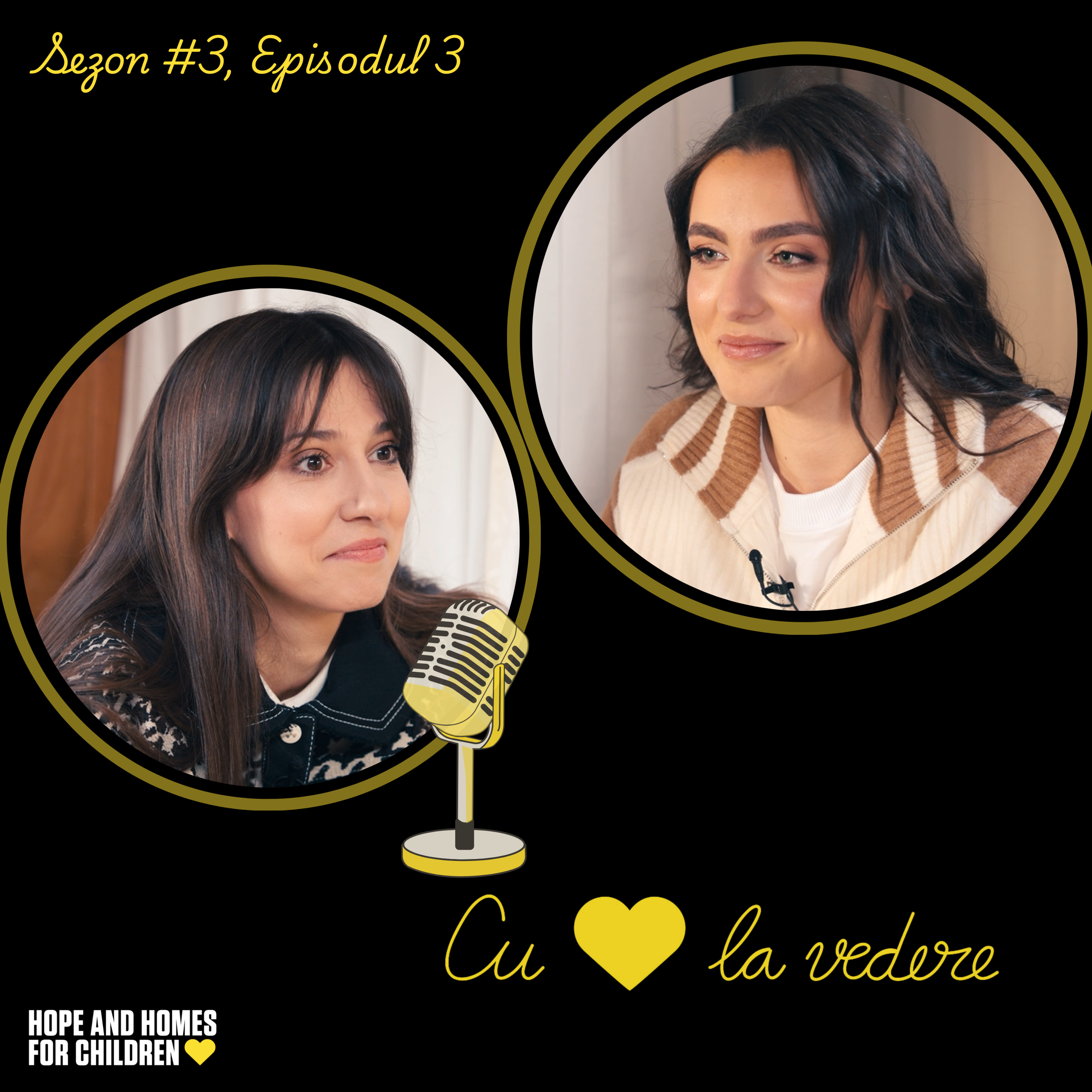 Cea mai complicată persoană din viața mea? EU. Alexia Eram și Dana Rogoz, Cu 💛 la Vedere, #3, ep. #3