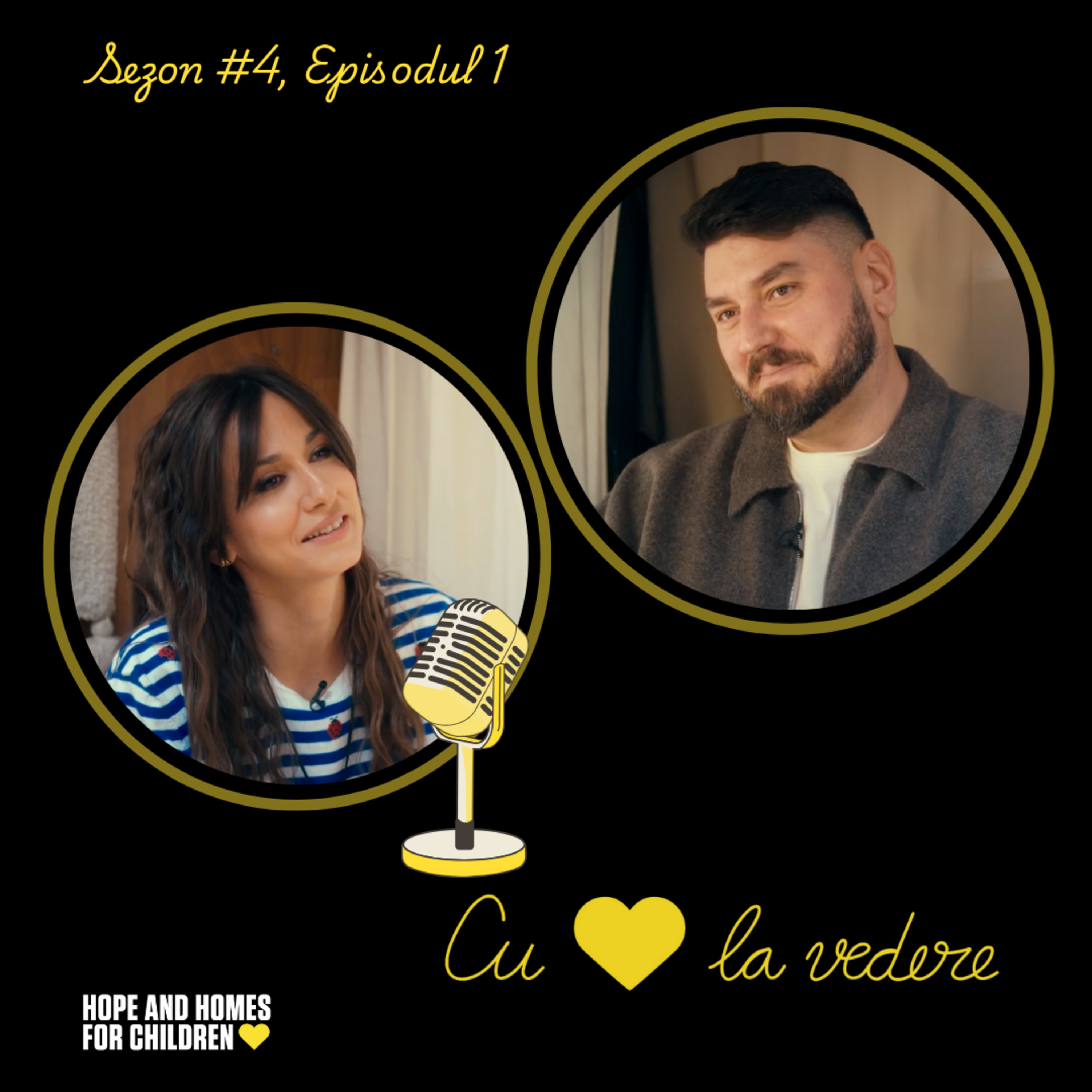 Deși nu pare, în standup sunt foarte vulnerabil. Micutzu Cosmin Nedelcu și Dana Rogoz, Cu💛la Vedere, #4 E1