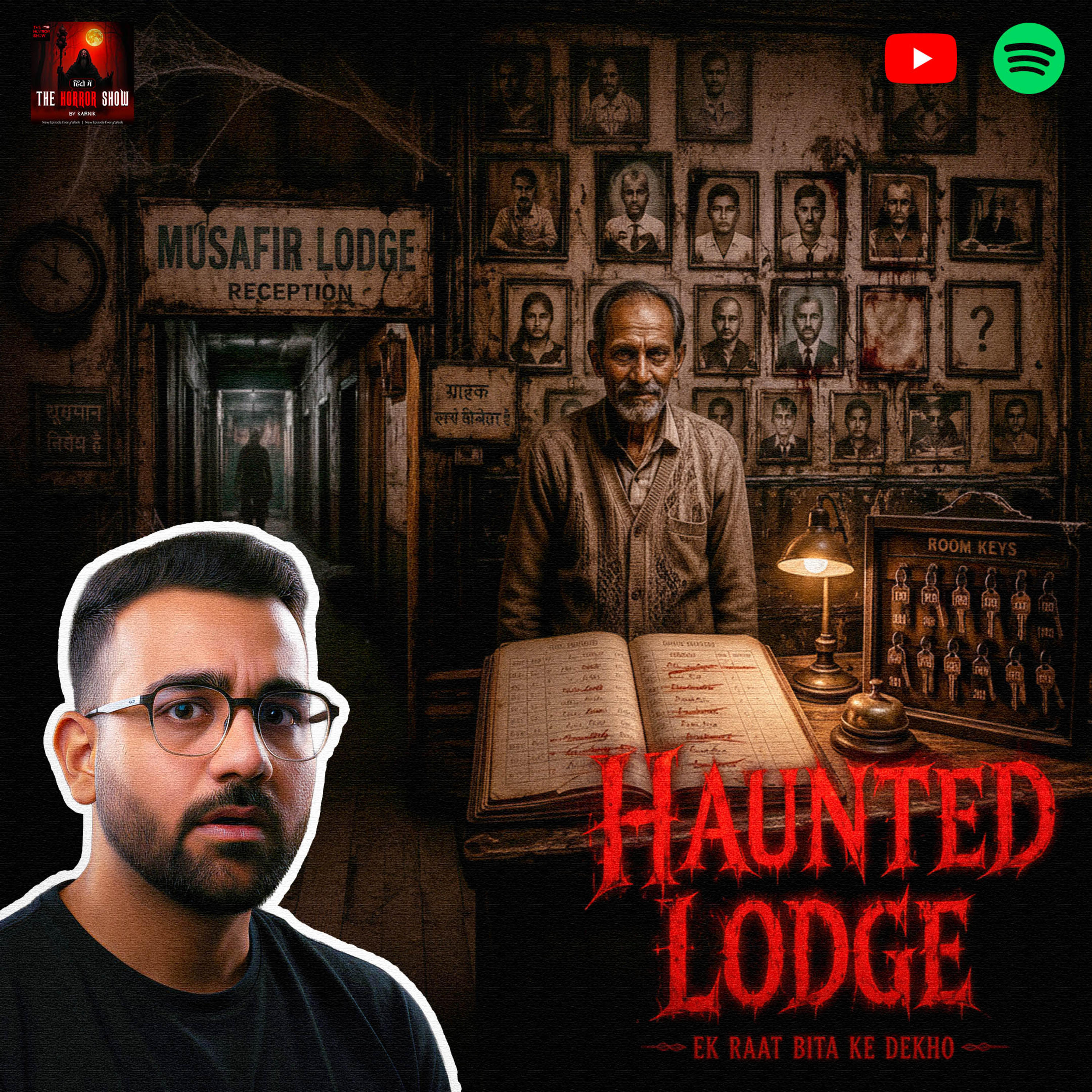 Is Haunted Lodge Me Ek Raat Bita Kar To Dekho | Hindi Horror Story episode artwork