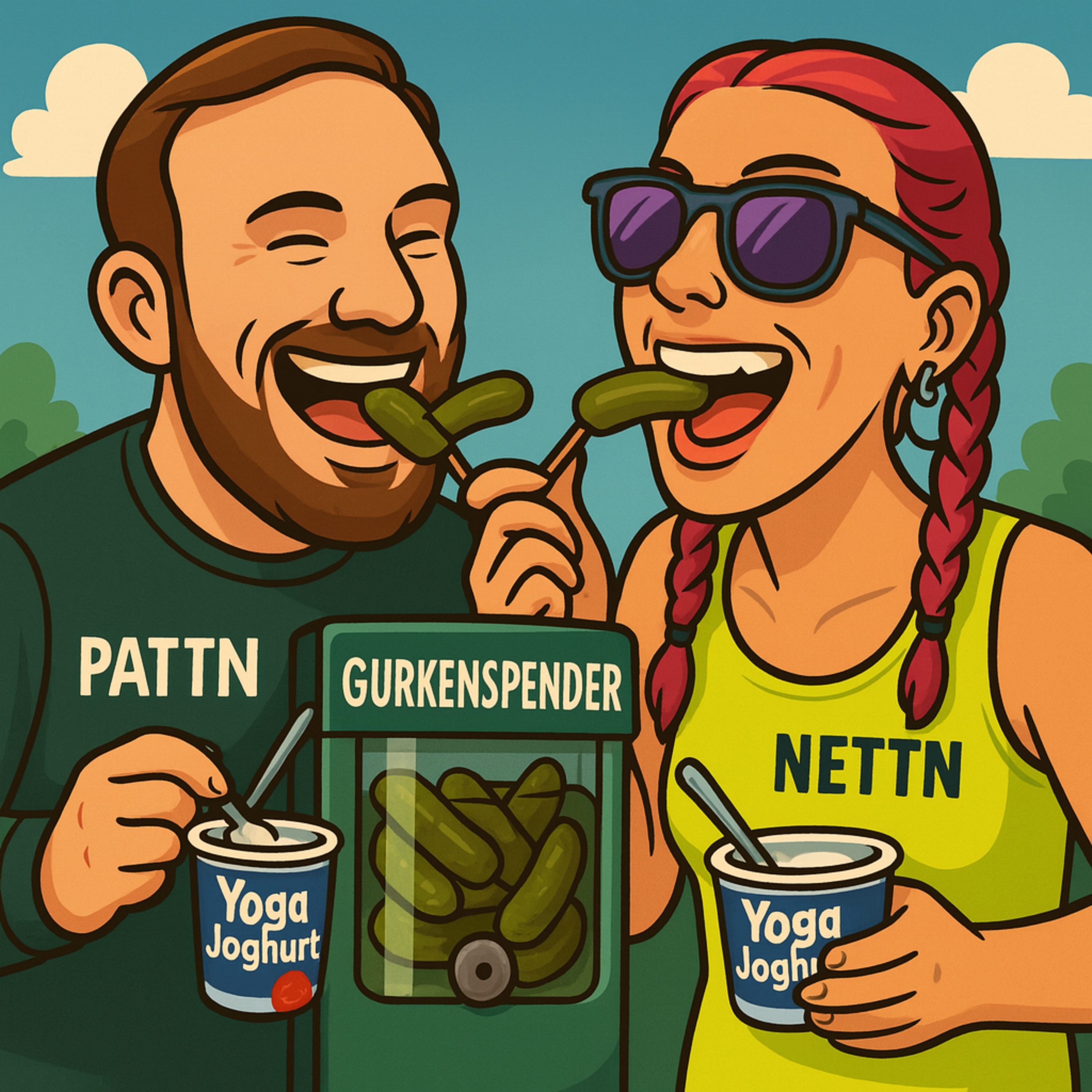 #292 GURKENBRUNNEN, JOGHURT & LAUFSPASS MIT PATTN