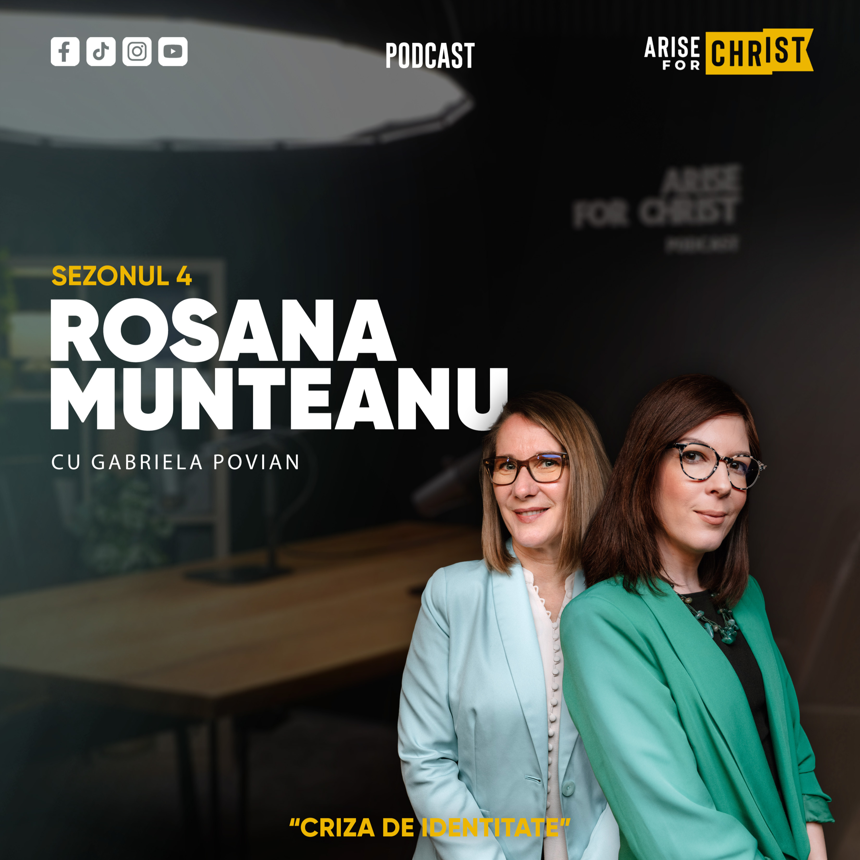 CRIZA DE IDENTITATE cu Rosana Munteanu