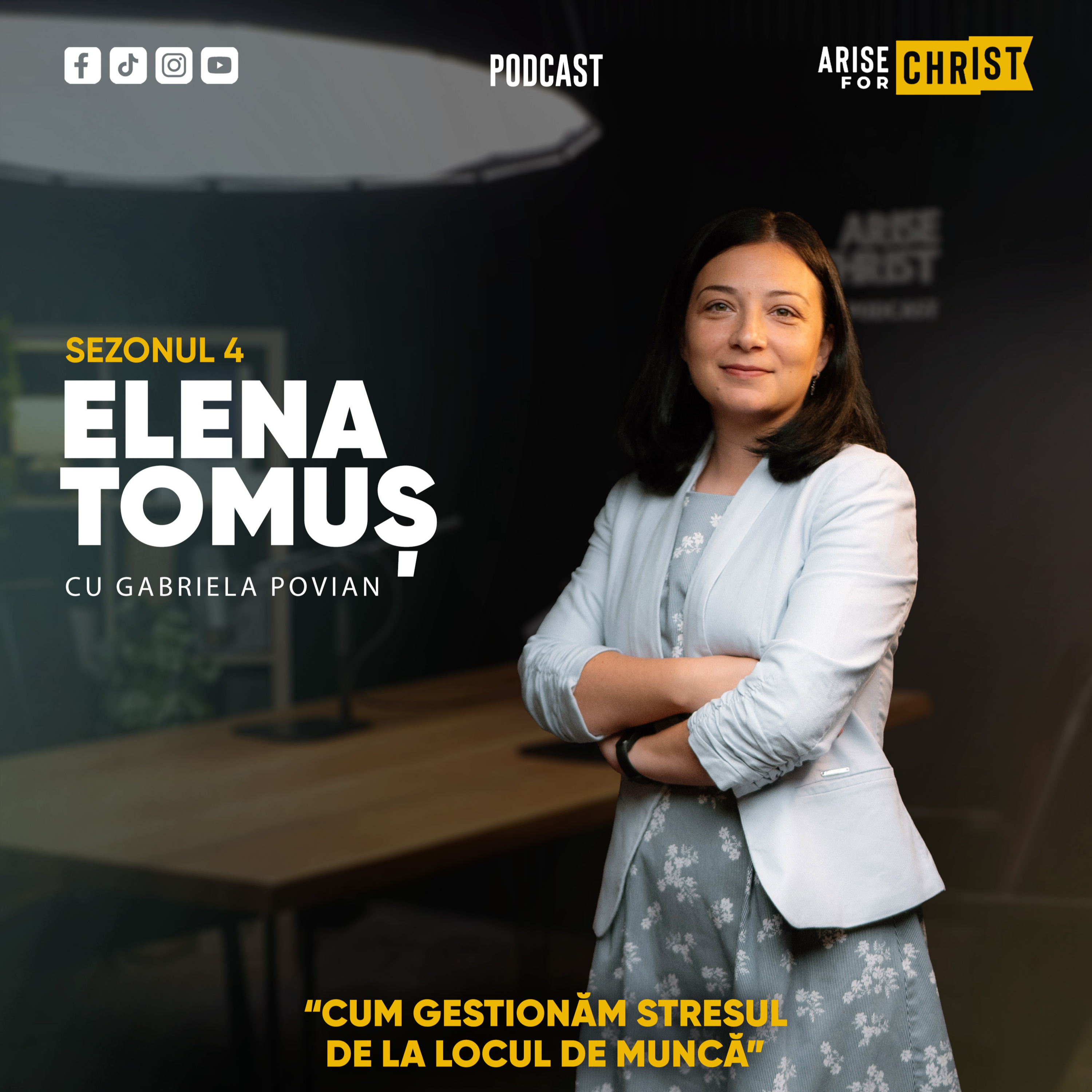 CUM GESTIONĂM STRESUL DE LA LOCUL DE MUNCĂ cu Elena Tomuș episode artwork