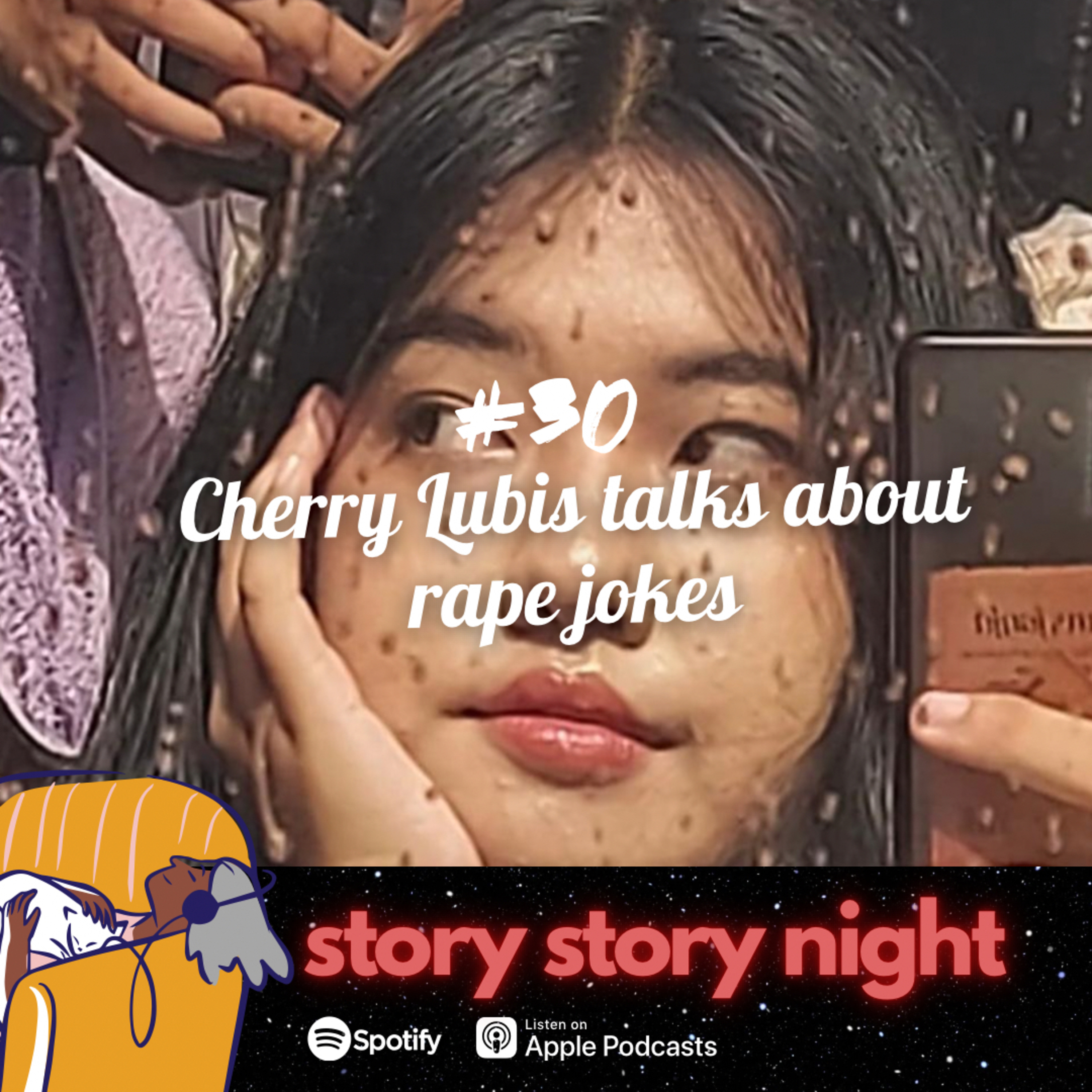#30 Cherry Lubis talks about rape jokes episode artwork