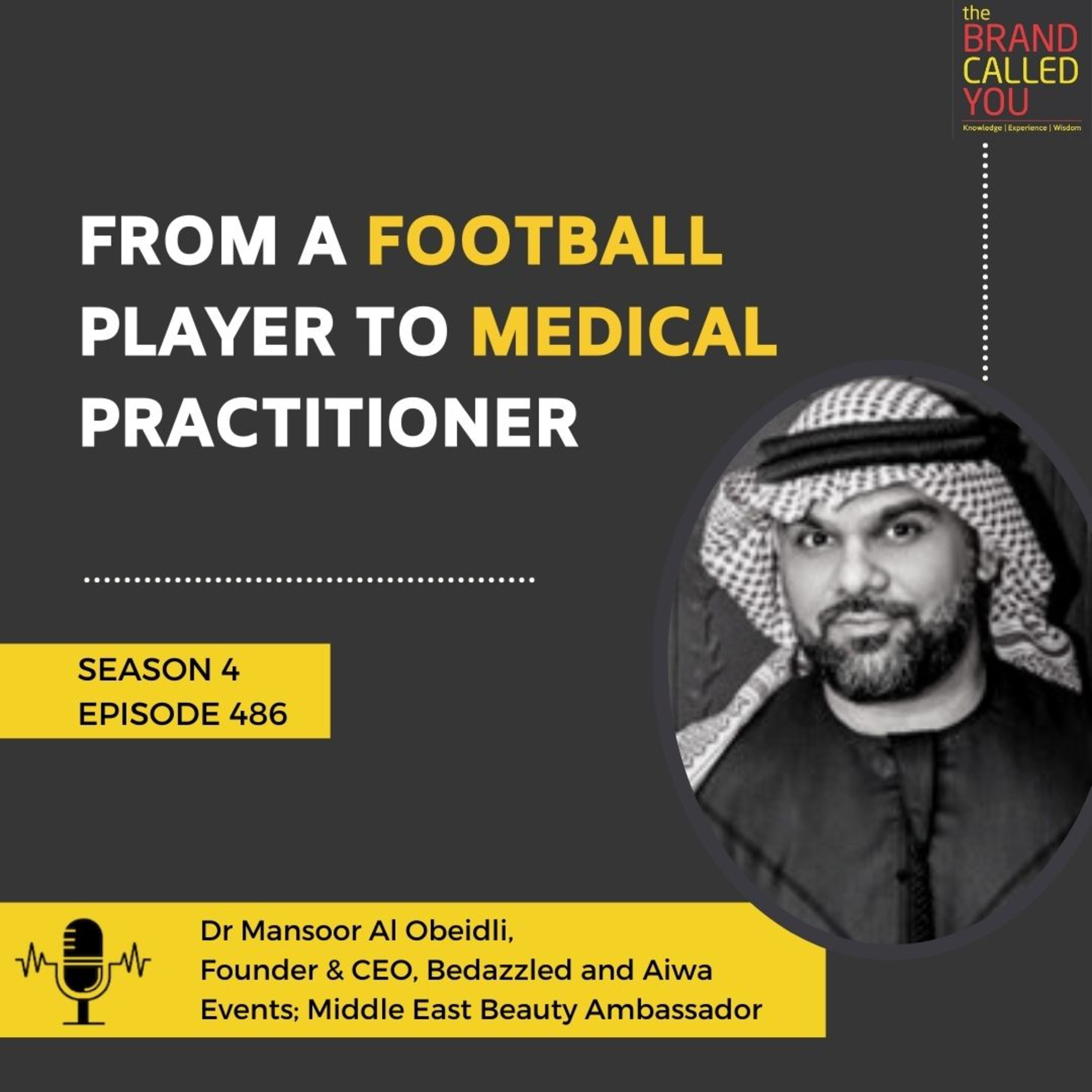 From a Football Player to Medical Practitioner | Dr Mansoor Al Obeidli | Founder & CEO | Bedazzled & Aiwa Events | Middle East Beauty Ambassador |