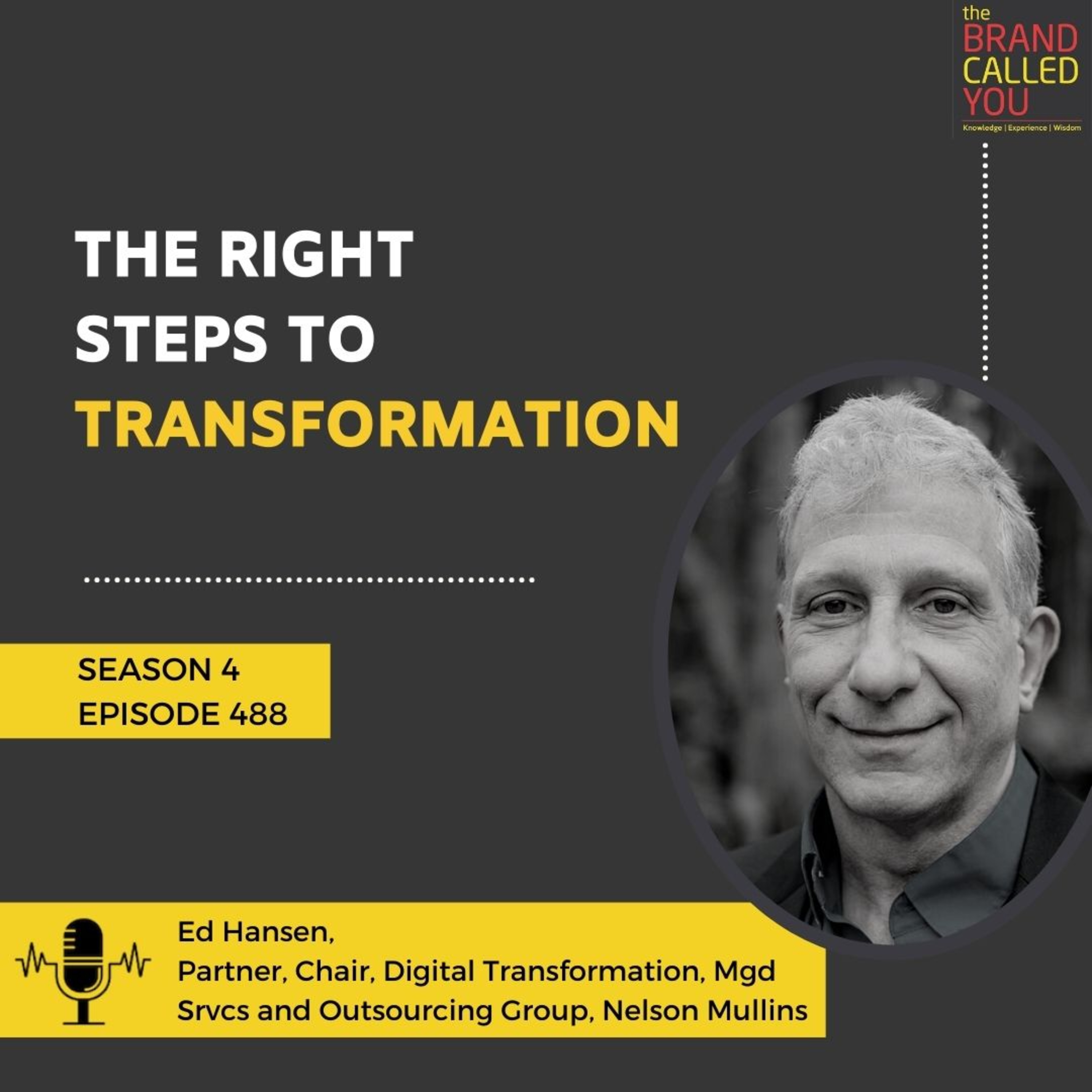 The Right Steps to Transformation | Ed Hansen | Partner, Chair, Digital Transformation, Mgd Srvcs and Outsourcing Group, Nelson Mullins