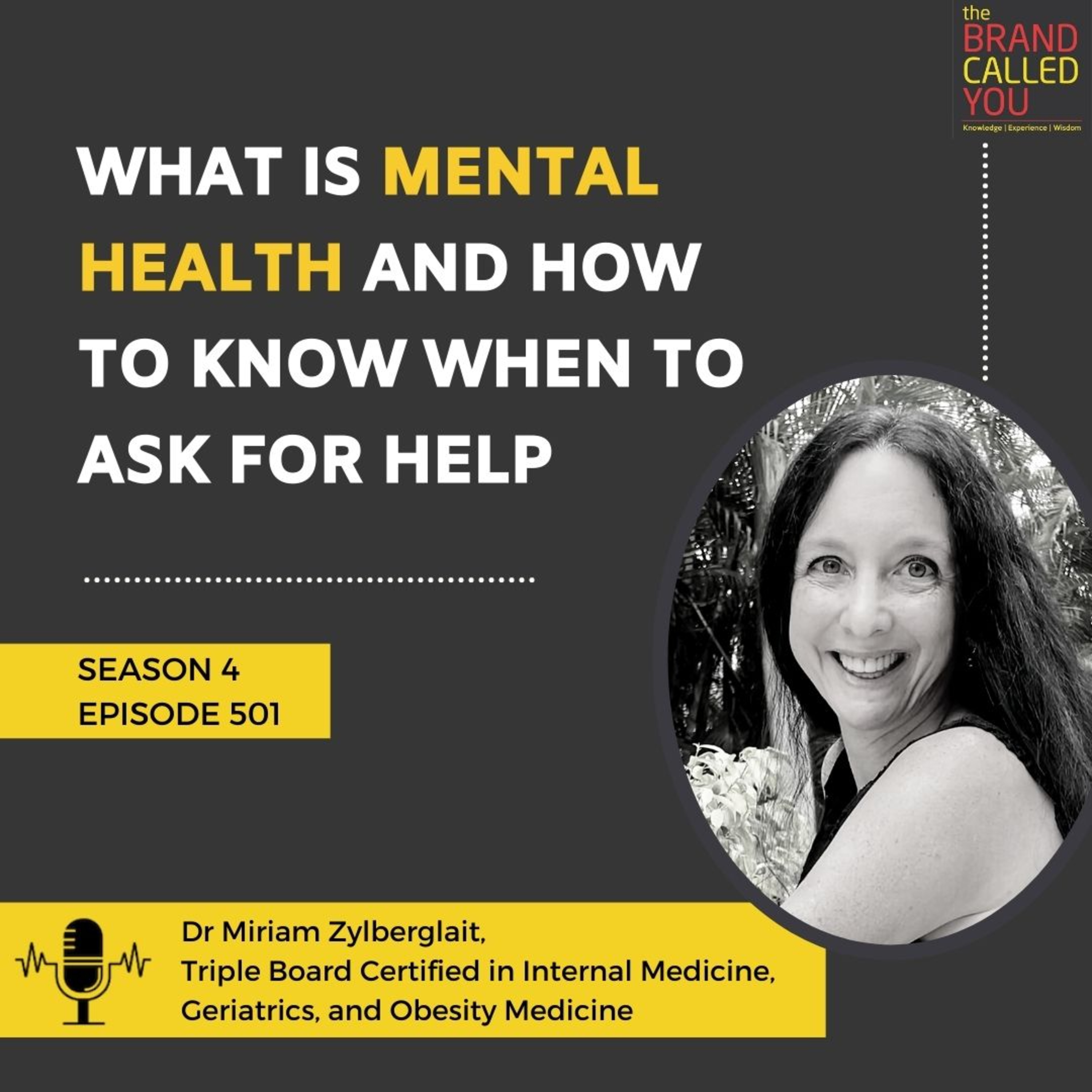 What is Mental Health and How to Know When to Ask for Help | Dr. Miriam Zylberglait, Triple Board Certified in Internal Medicine, Geriatrics and Obesity
